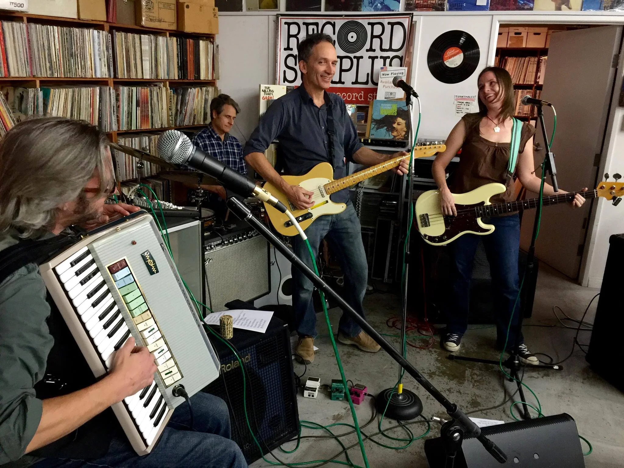 Ben Vaughn Ensemble, 2015.
