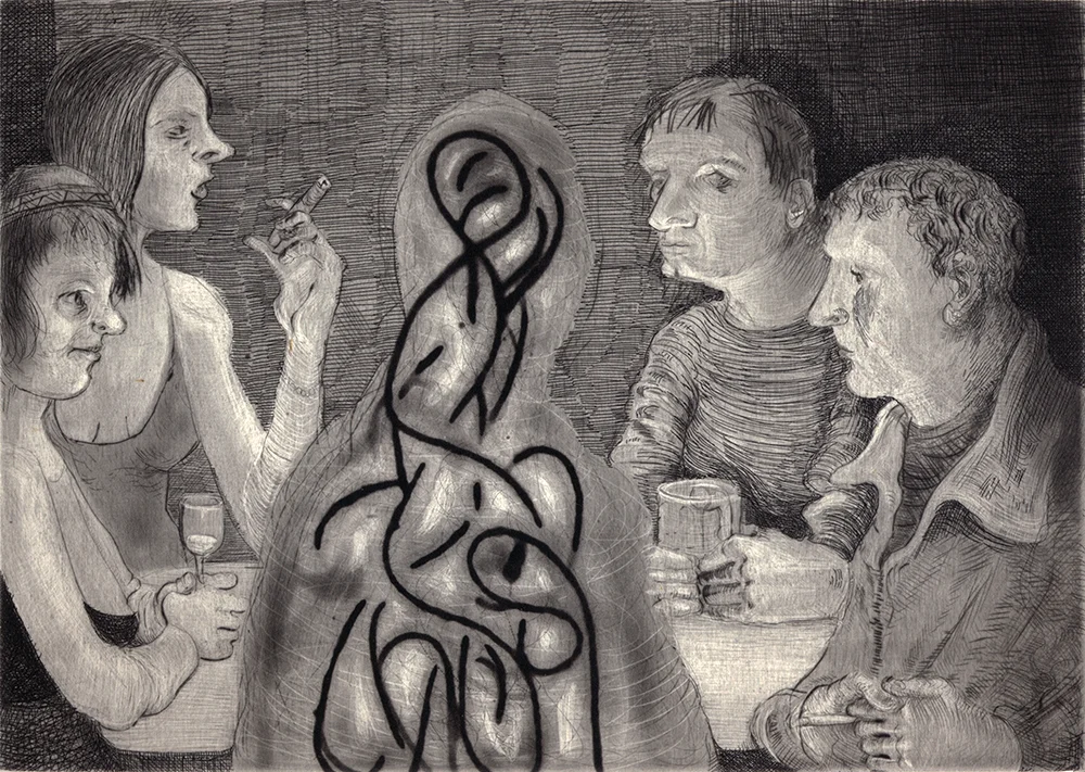 Drinks With Possible Spirit Type Entity, 2012