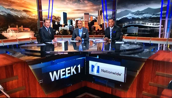 FLDA lights NBC's 'Football Night in America' studio