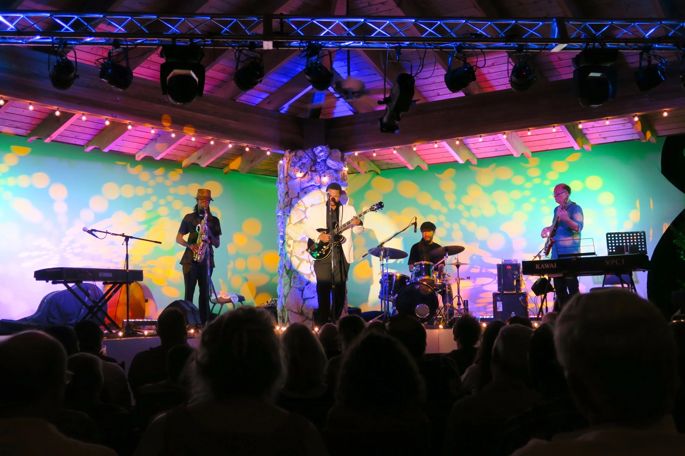 Fourth Annual All That Jazz Festival in the Bahamas Lit by FLDA
