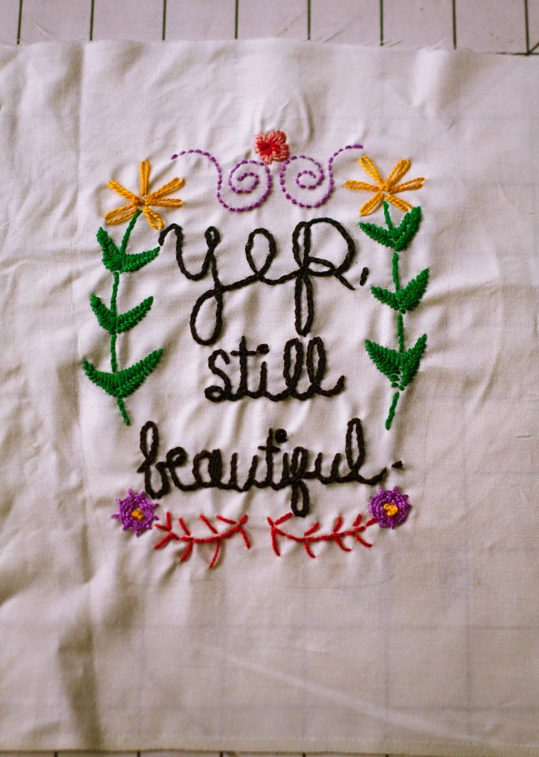 Perfectly imperfect.