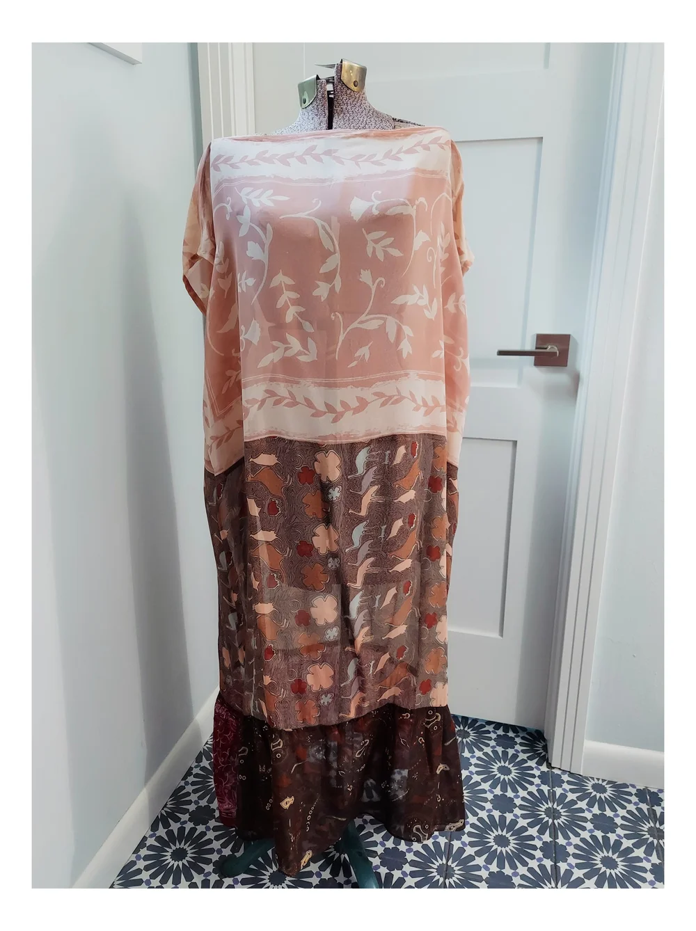 Boho Grandma Sheer Caftan-Style Dress — The Unruffled