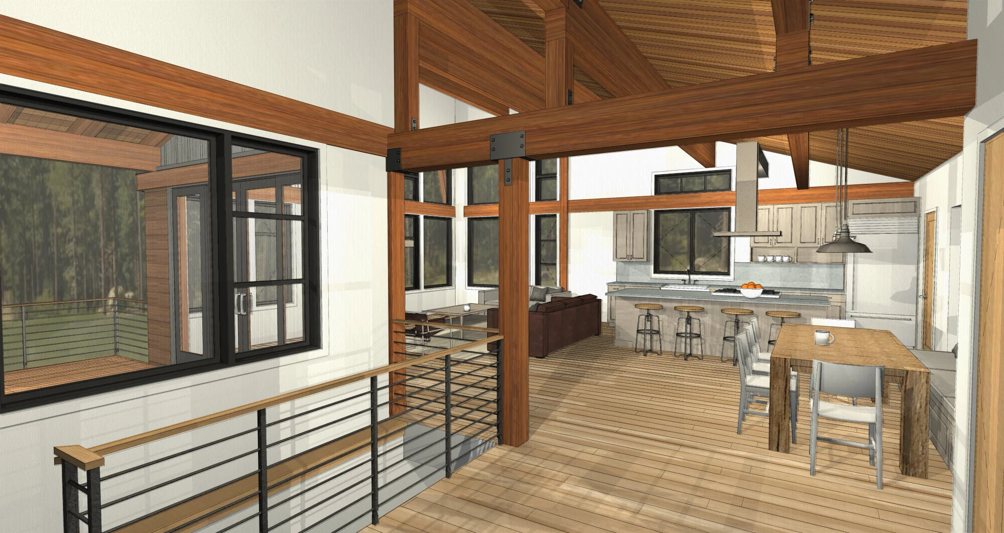 Tumble Creek Contemporary (Interior)