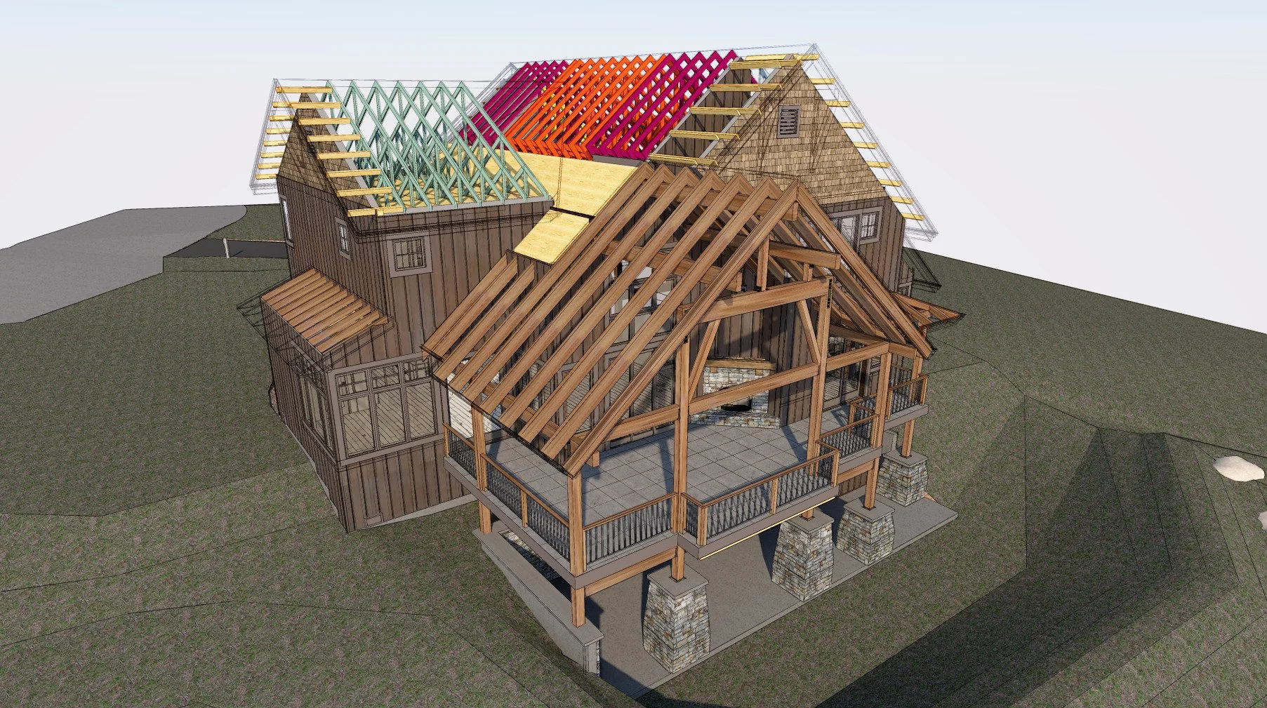 14030 Tumble Creek Framing View 1.jpg