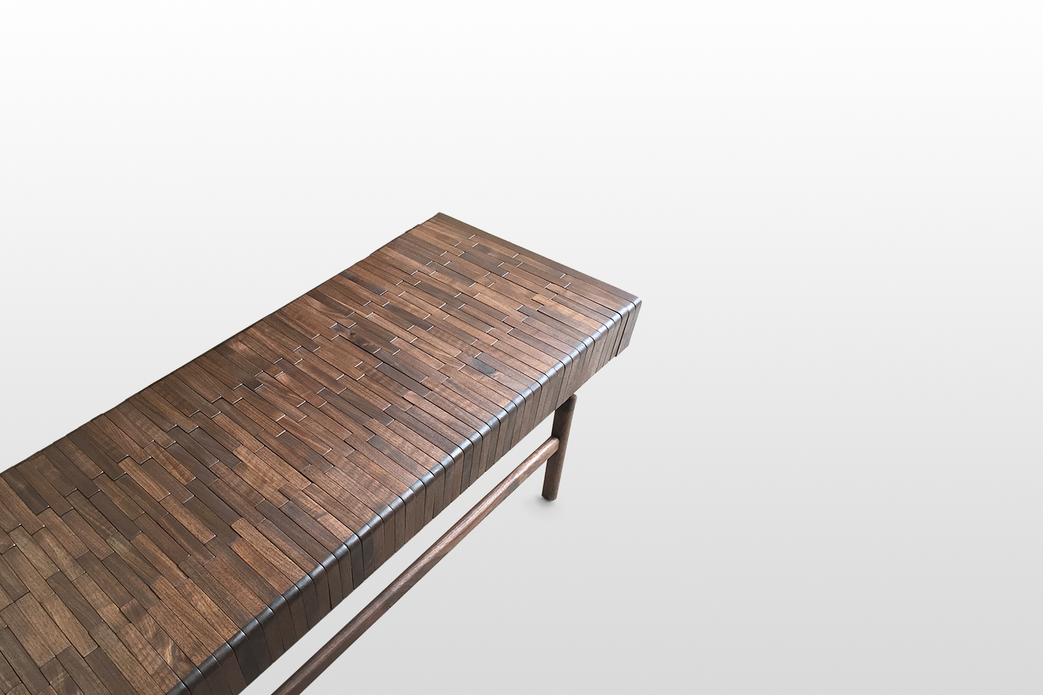 Wooden Accent Bench Introducing the Block Bench by Geology Studio