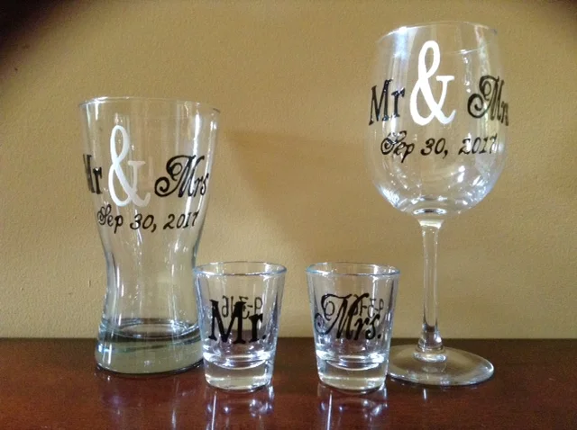 Mr and Mrs glasses