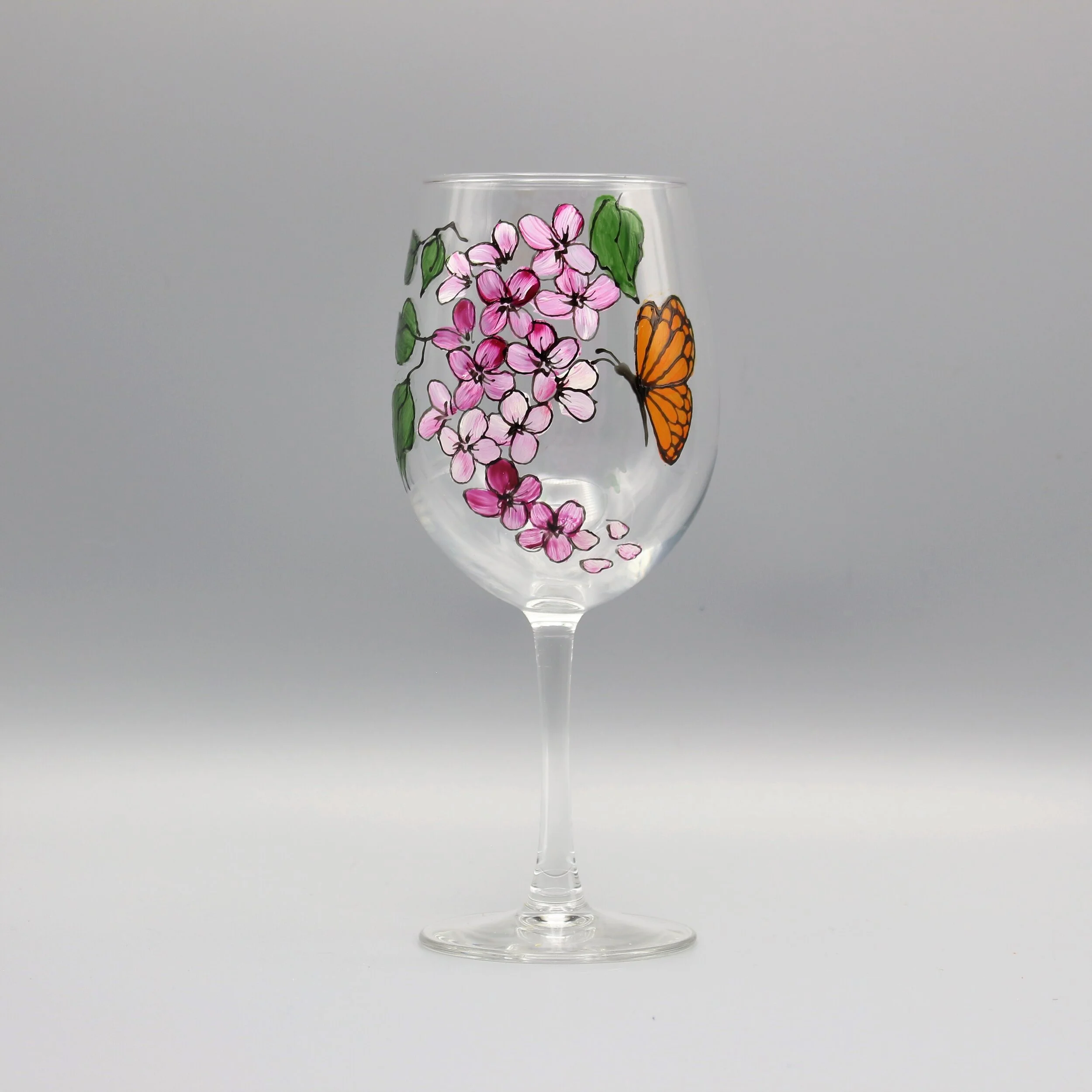 butterfly_and_flower_wine_glass_pink