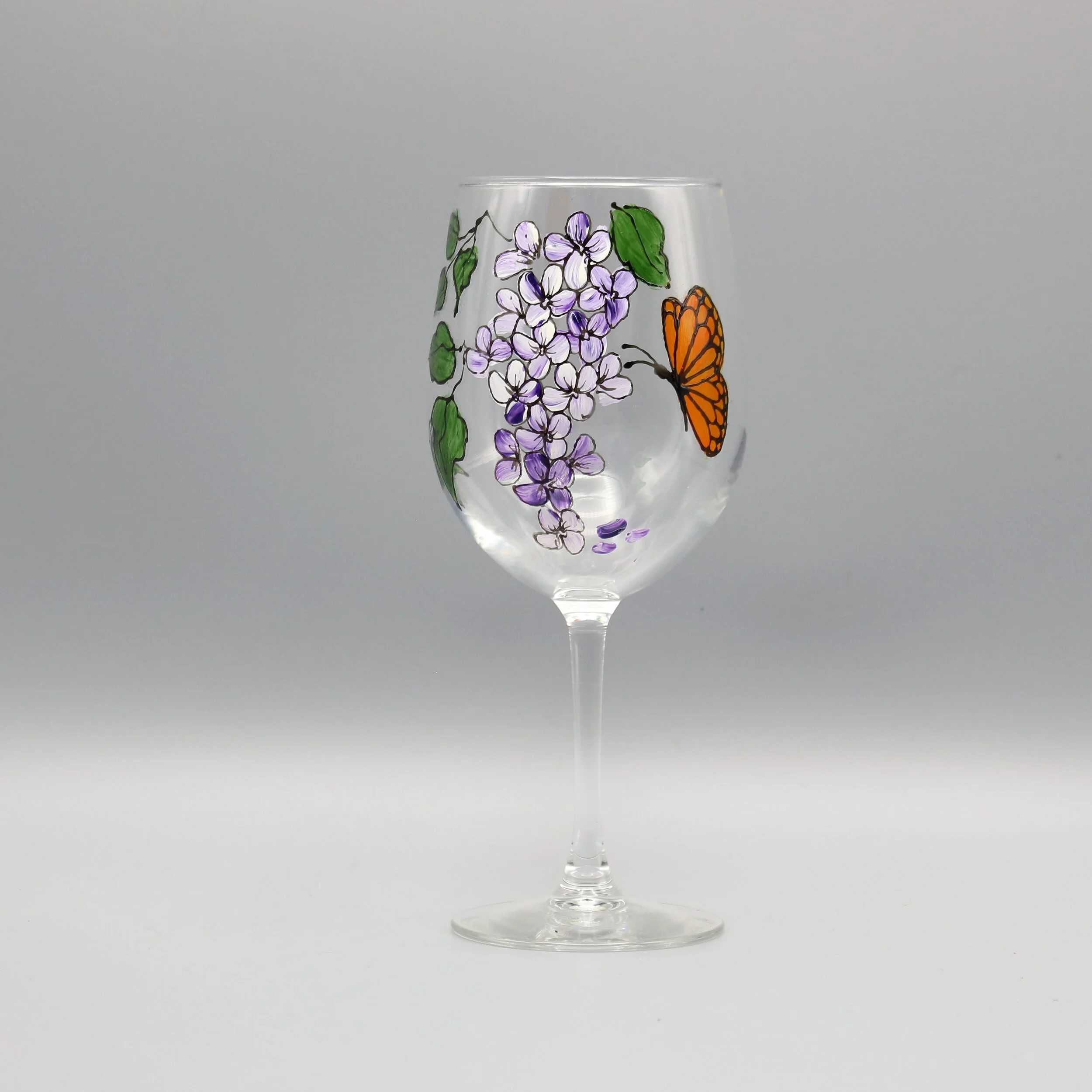 butterfly_and_flower_wine_glass_purple