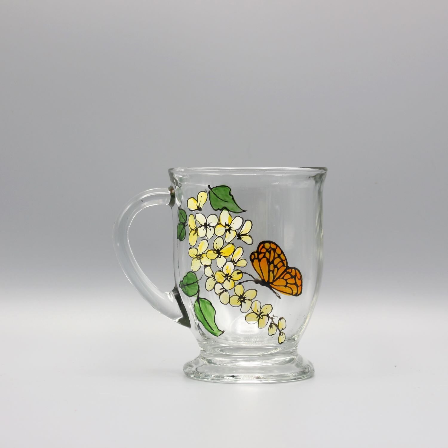 butterfly_and_flower_coffee_mug_yellow