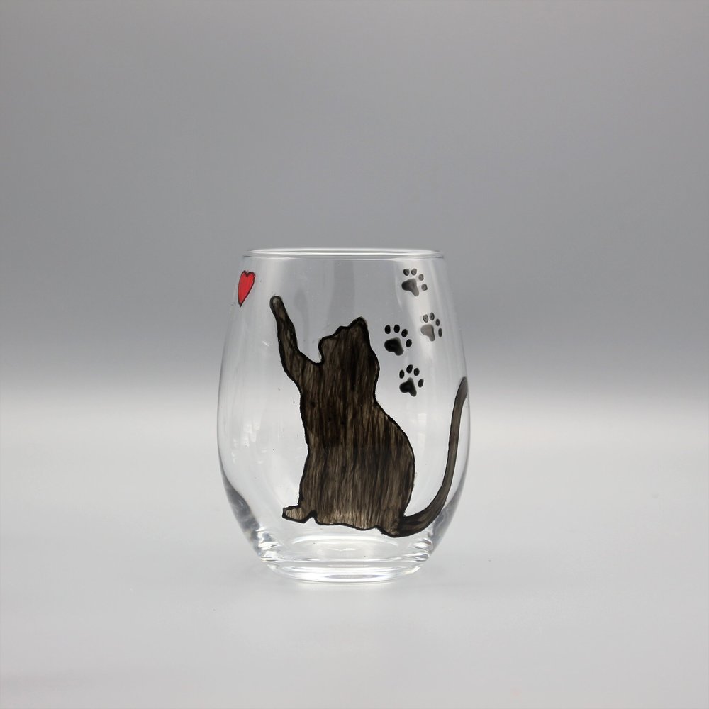 16 oz glass tumblers Custom Order Glass Tumbler Cup