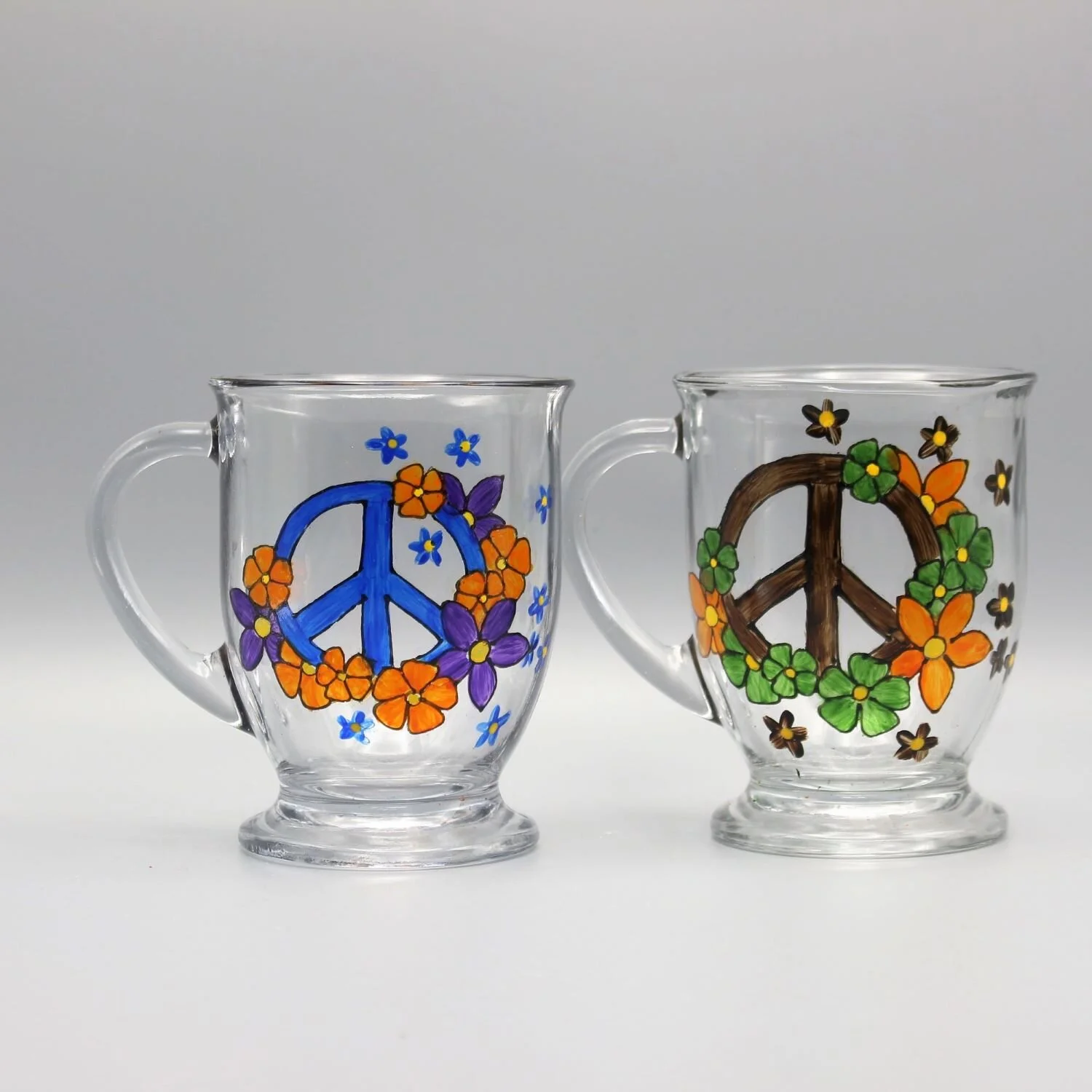 peace_sign_coffee_mugs_blue_brown