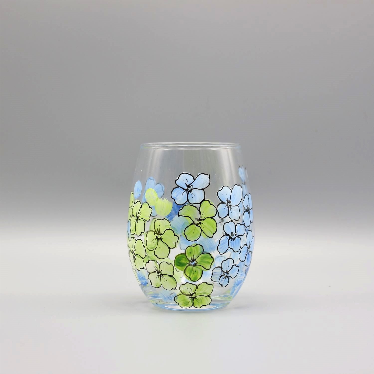 hydrengea_stemless_wine_glass_blue.JPG