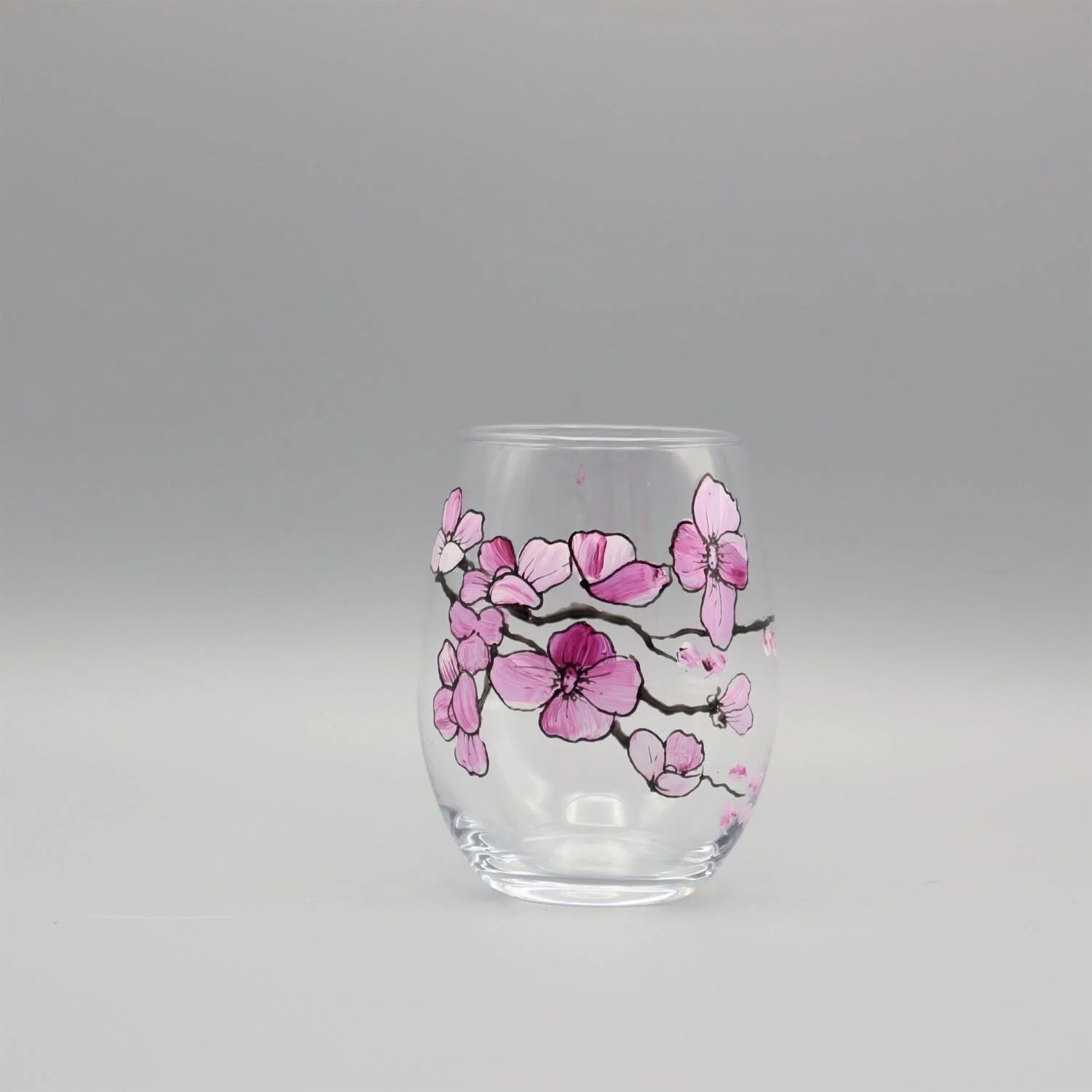 cherry_blossom_stemless_wine_glass_pink