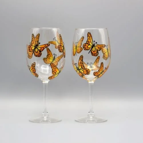 wine glasses animal print Large Martini Glass : Leopard Print  Glass House Interiors