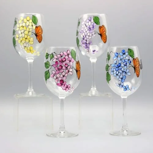 butterfly_and_flower_wine_glasses