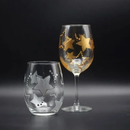 metallic_stars_stemless_and_wine_glasses.JPG