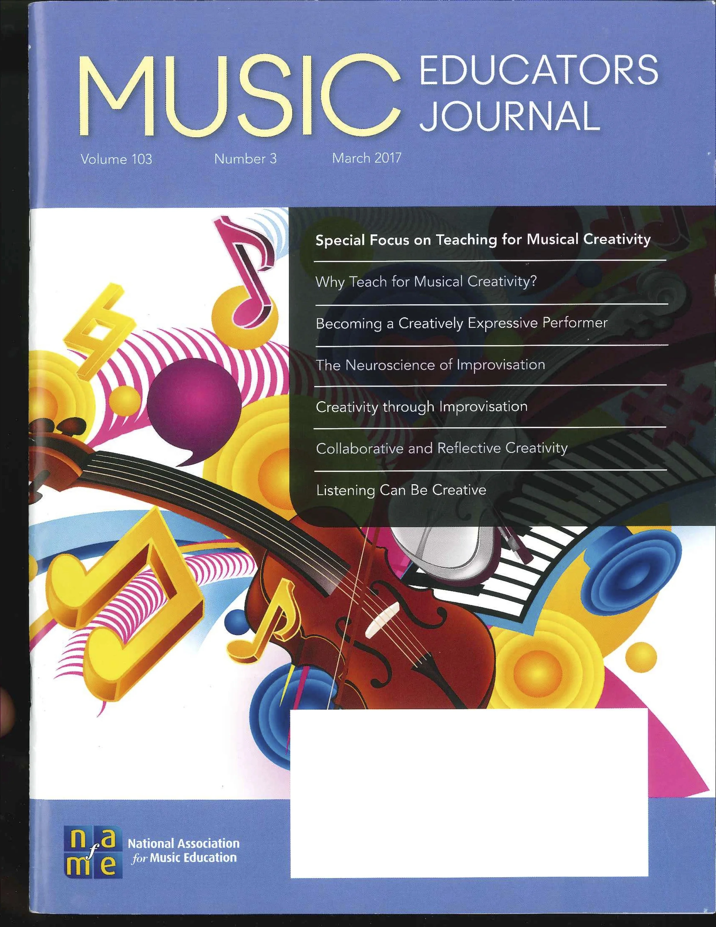 Click here to read the full review of Squeak Big in Music Educators Journal (publication of the National Association for Music Education).