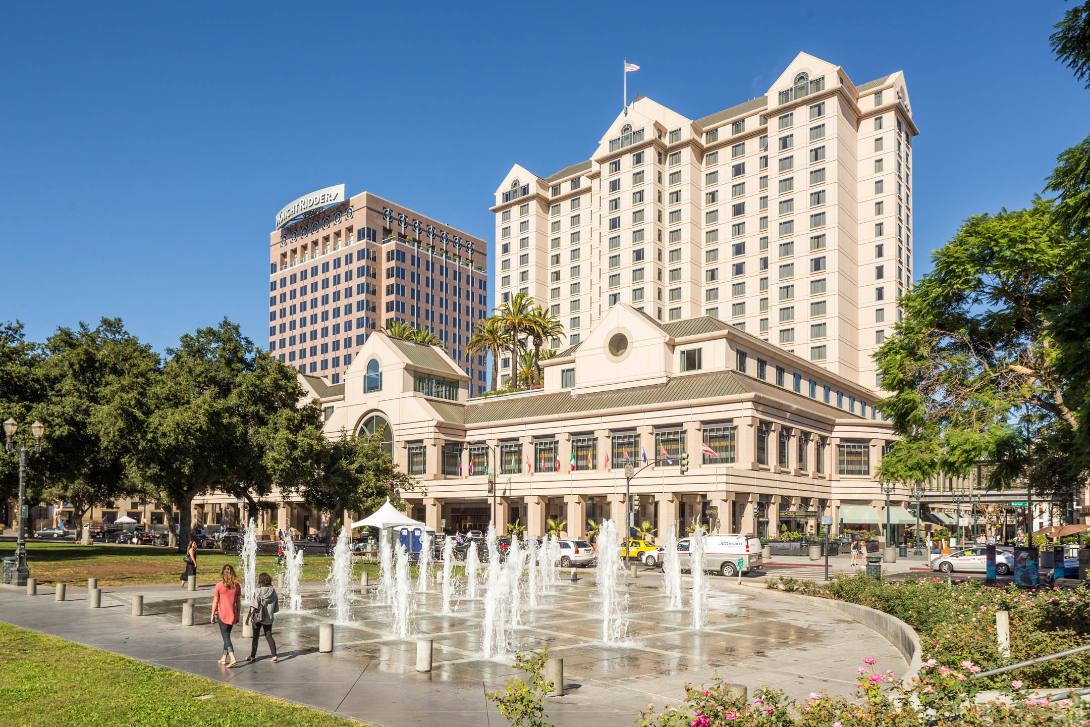 Cesar Chavez Park with Fairmont.jpg