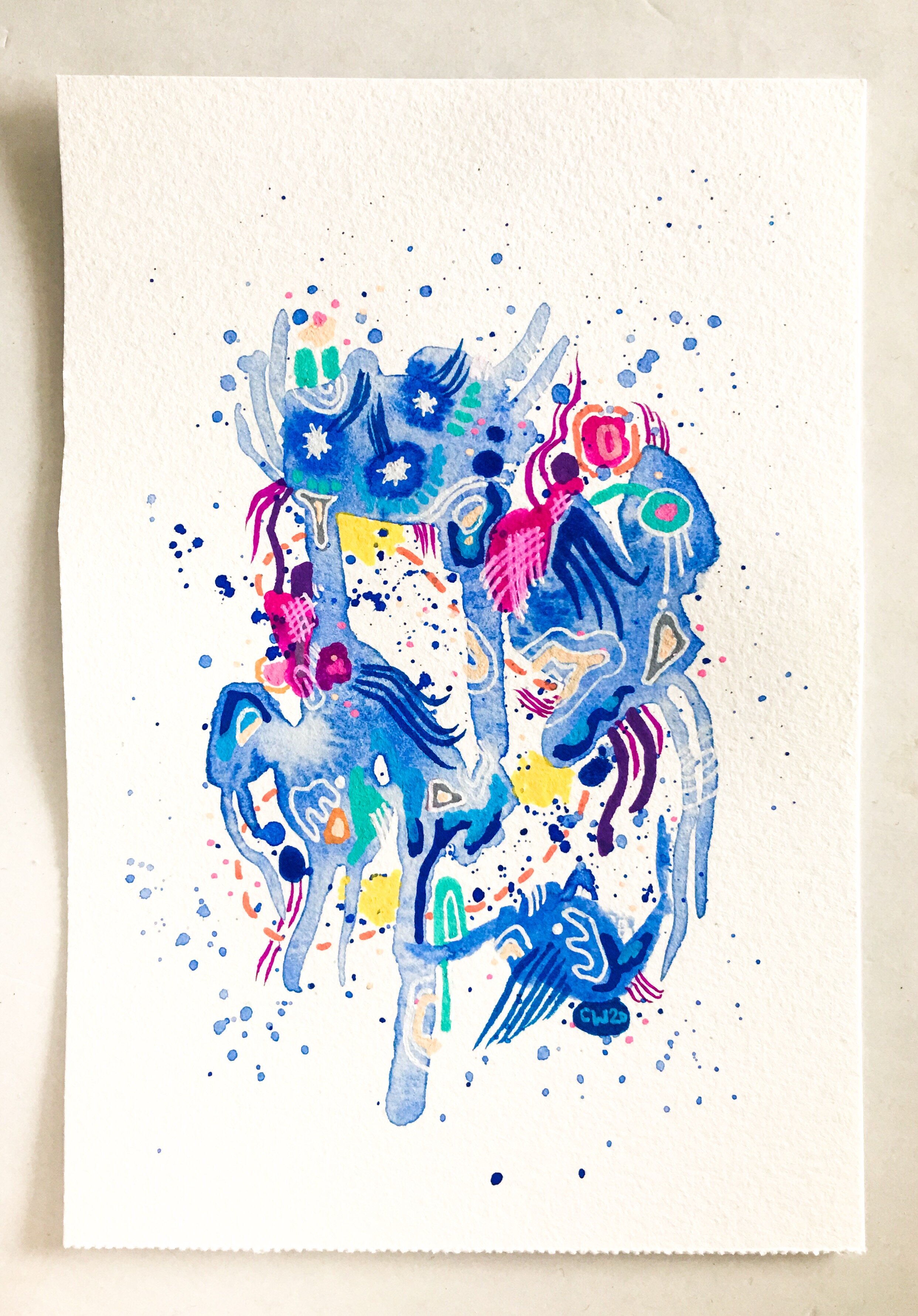 "Birds of Paradise" 9/100