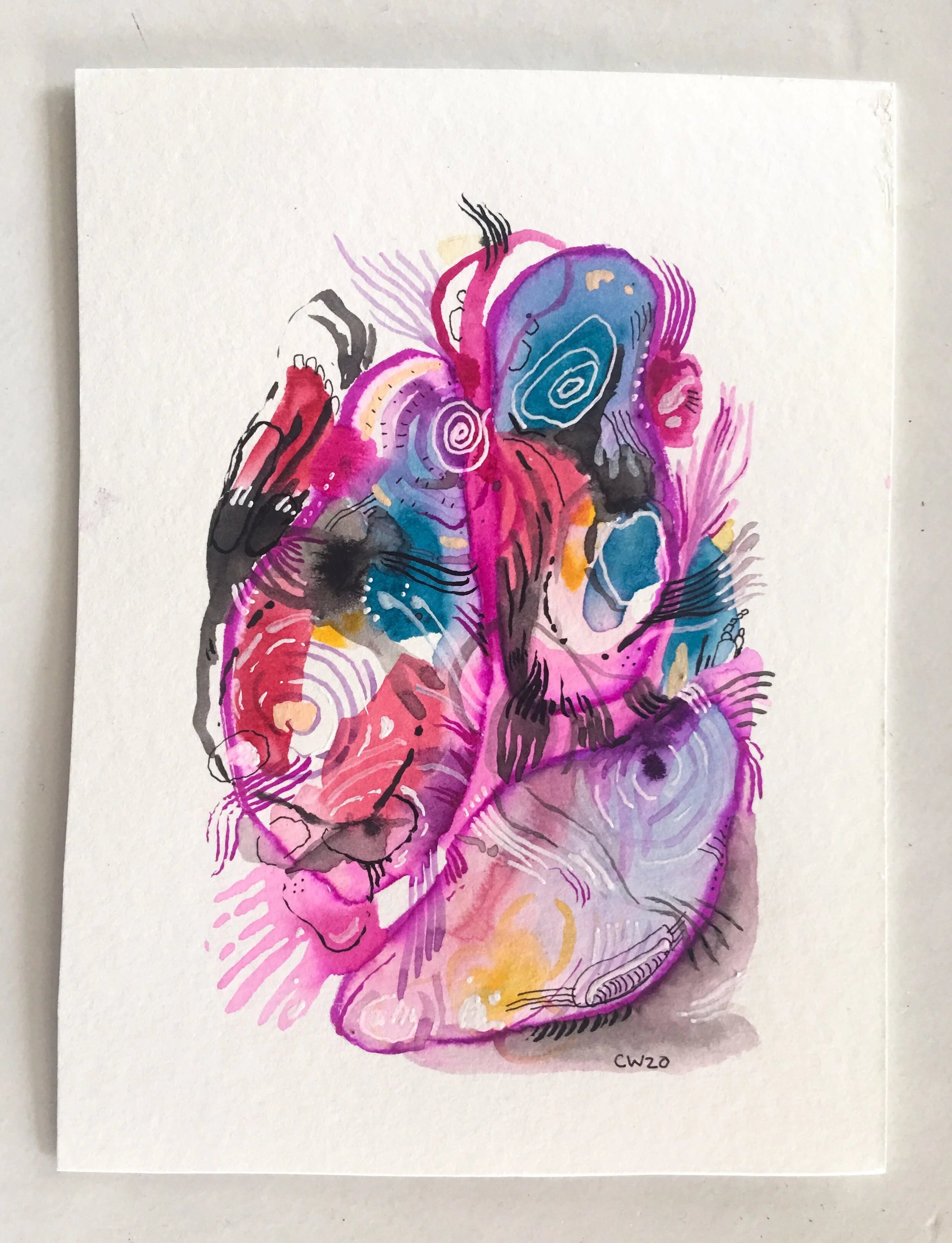 "Pelagic Heart" 12/100  