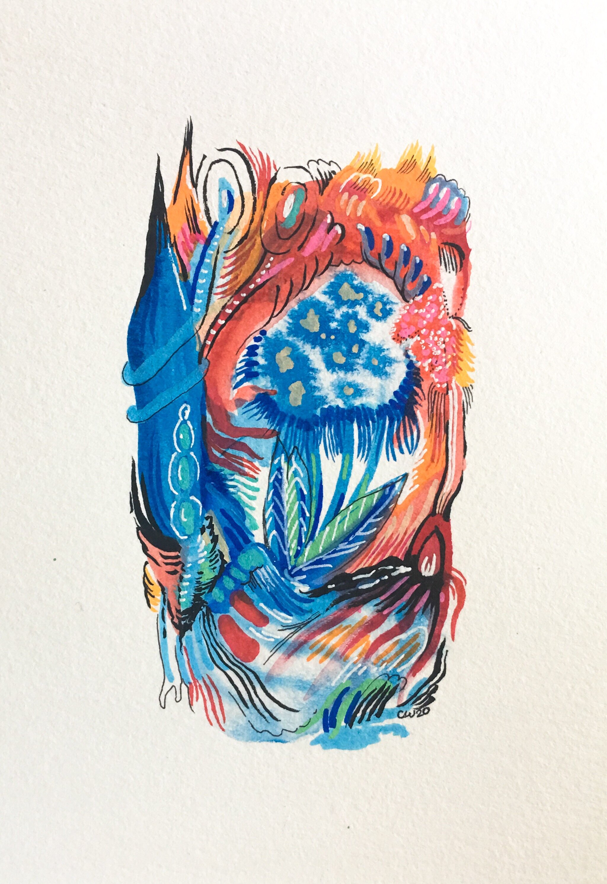 "Sunset Blue" 14/100