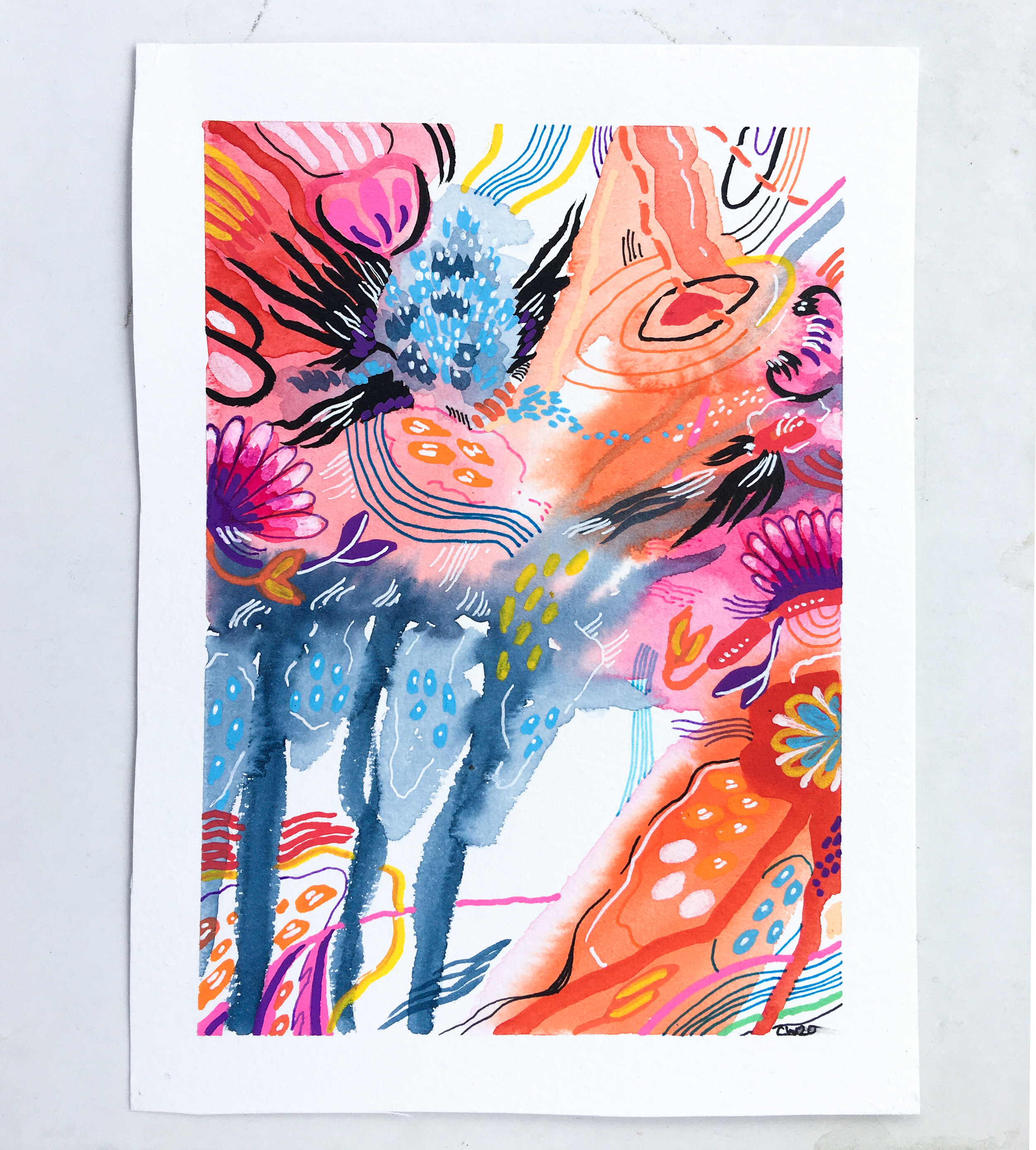 "Windy Autumn Forest" 44/100