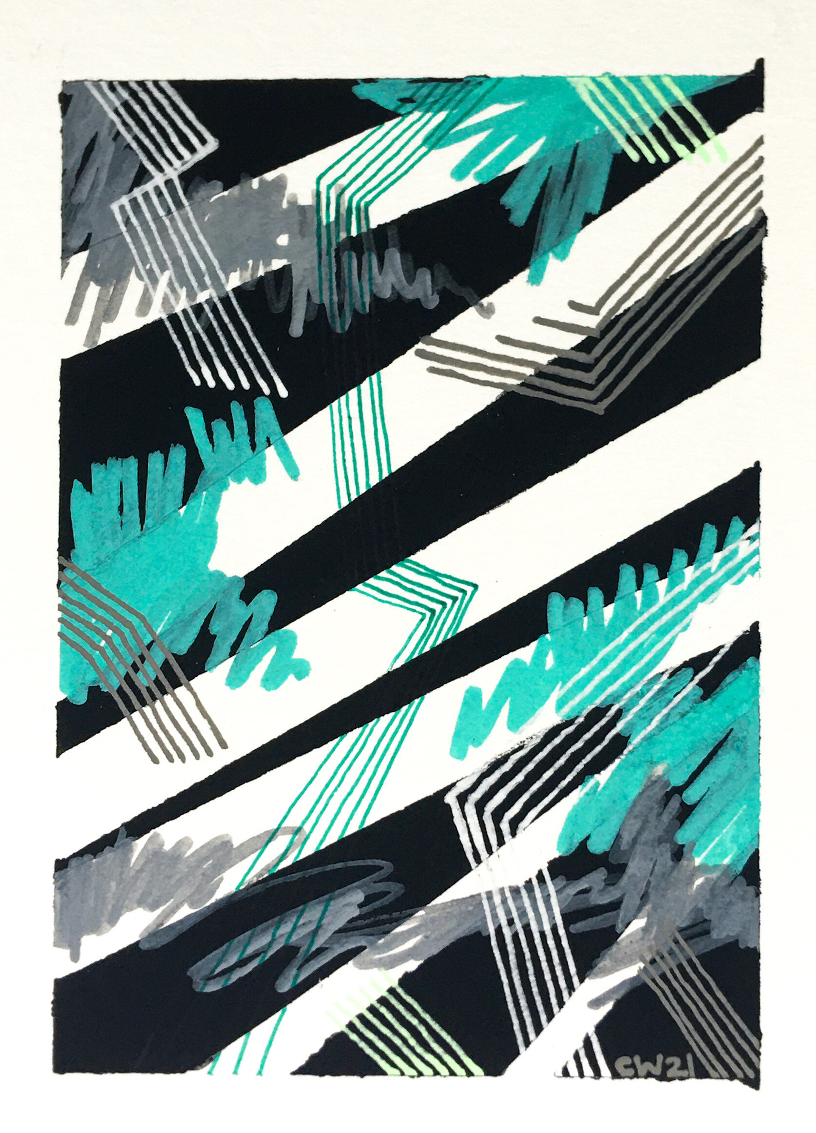 "Teal Boogie" 79/100