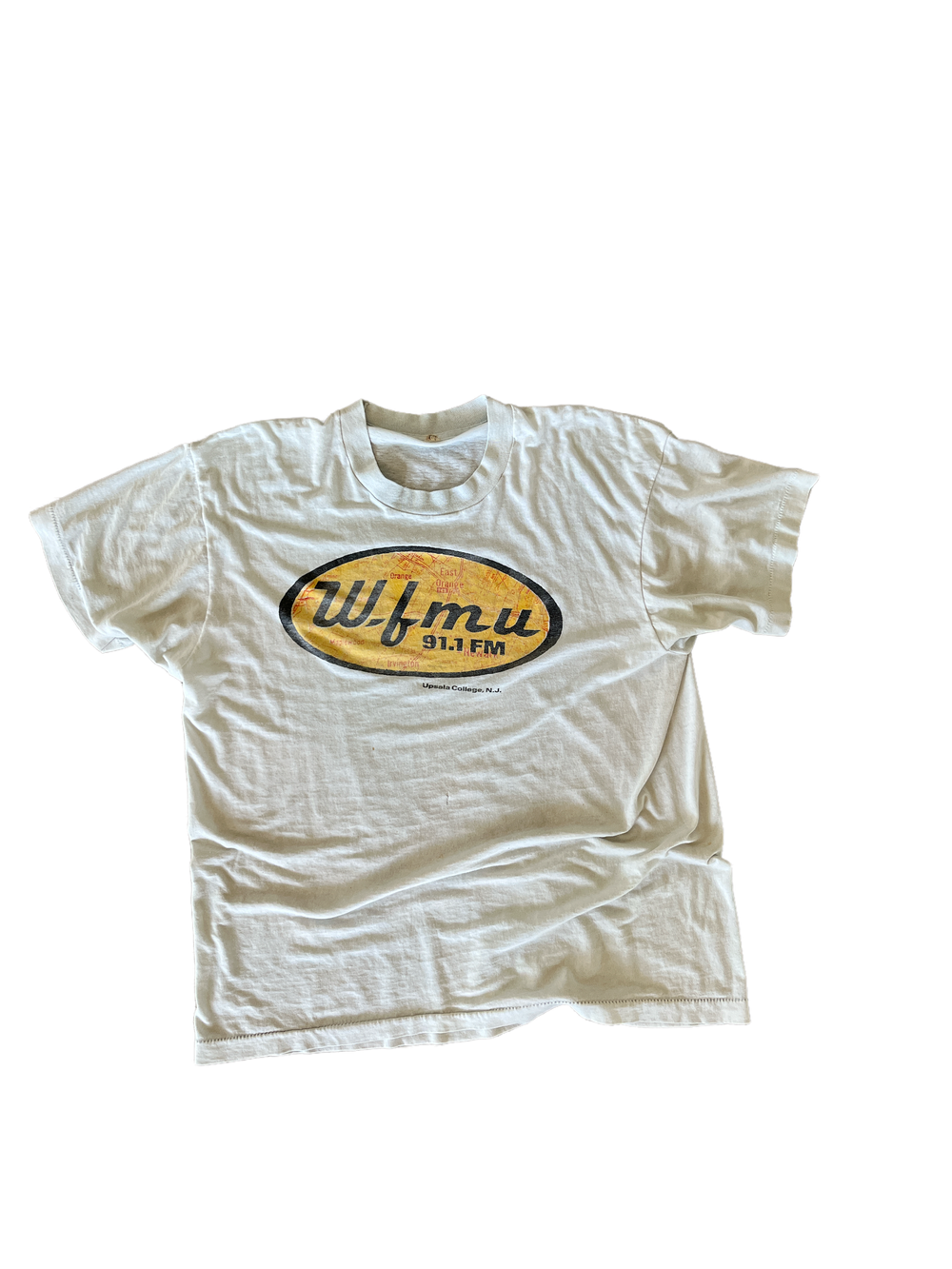 vintage wfmu shirt — recycledlovers blanket jacket