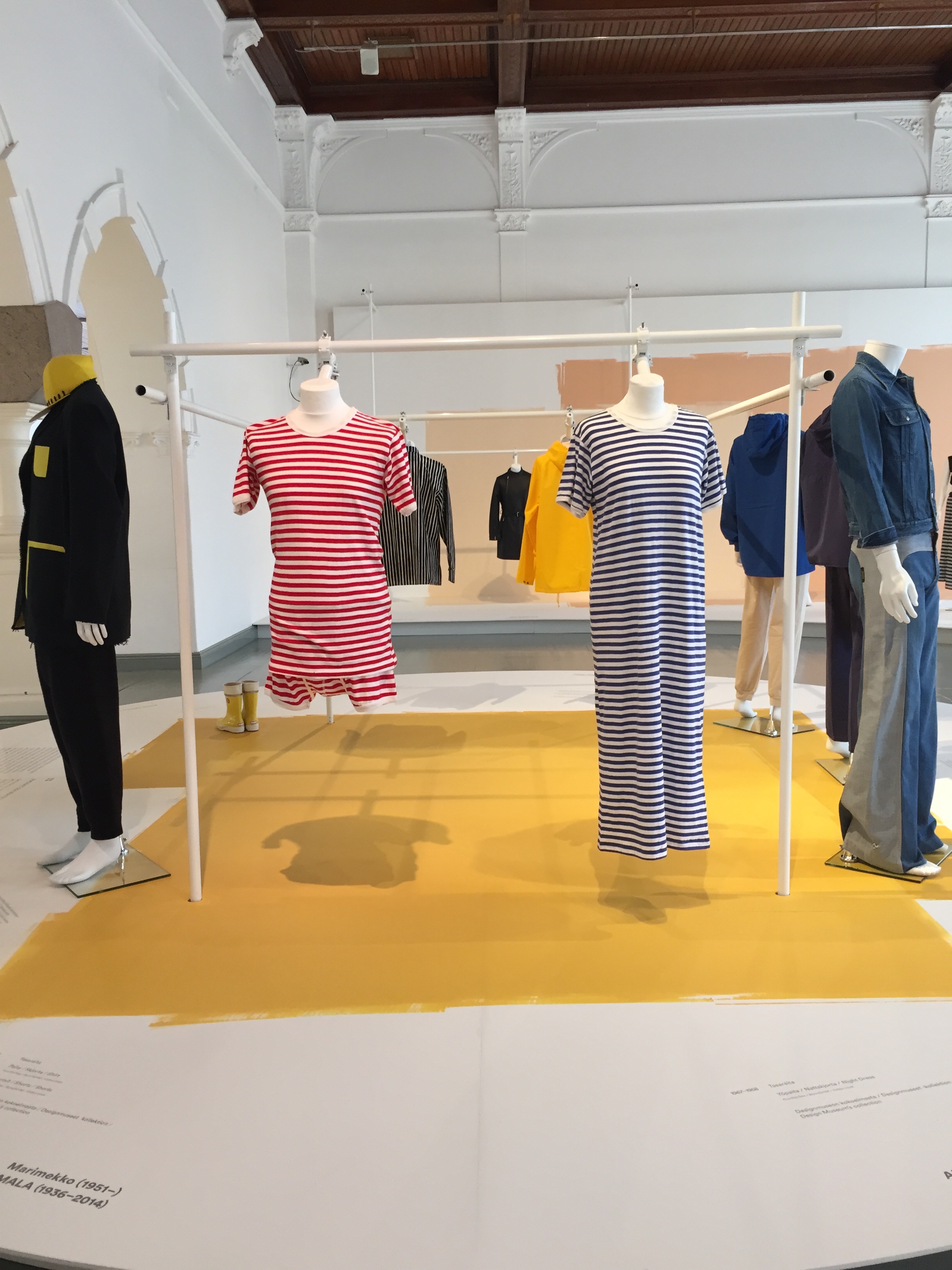 Classic Marimekko stripes on display! @ Design Museo / 10 July 2015