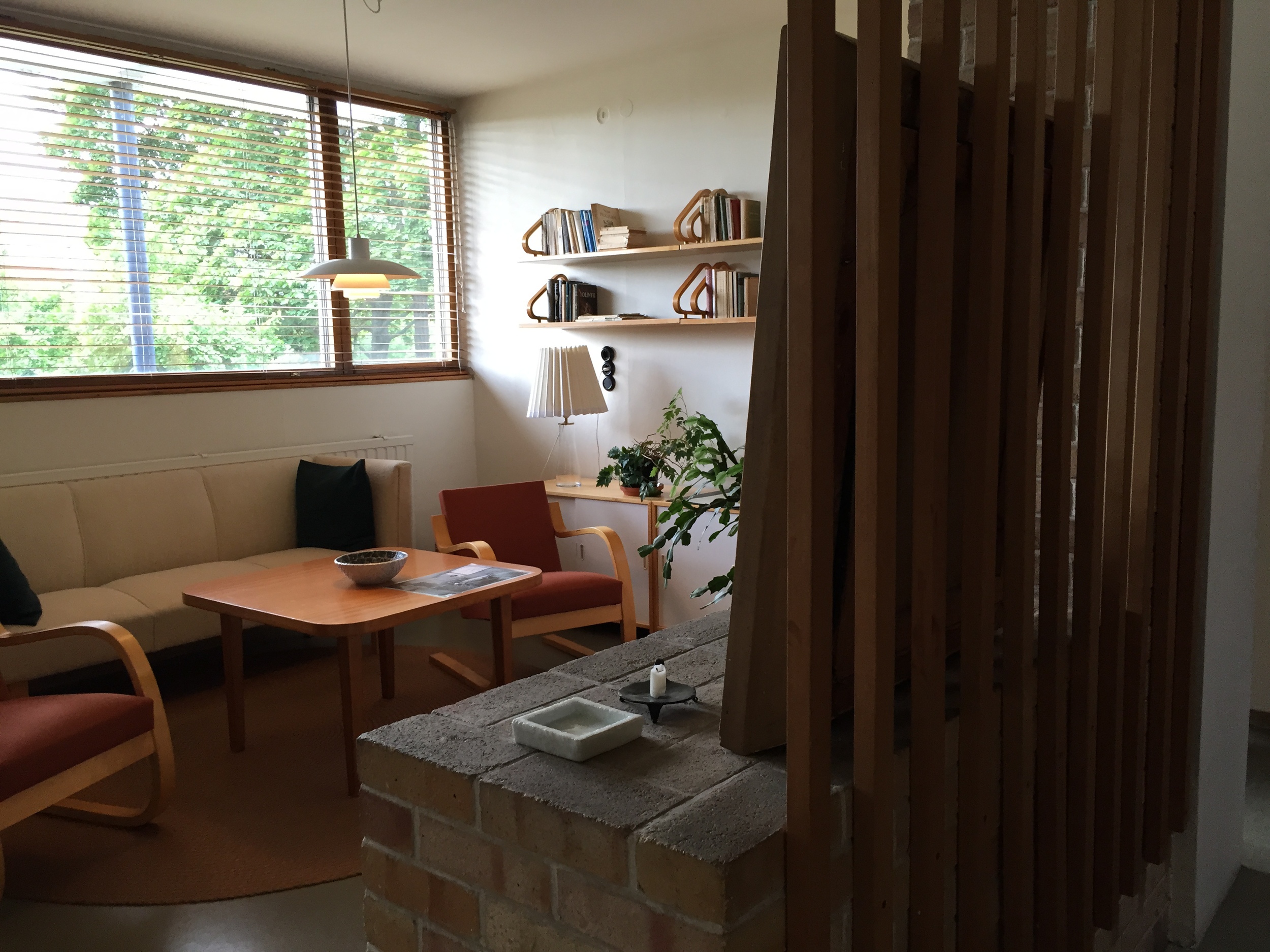 Upstairs living room / Aalto House / 11 July 2015