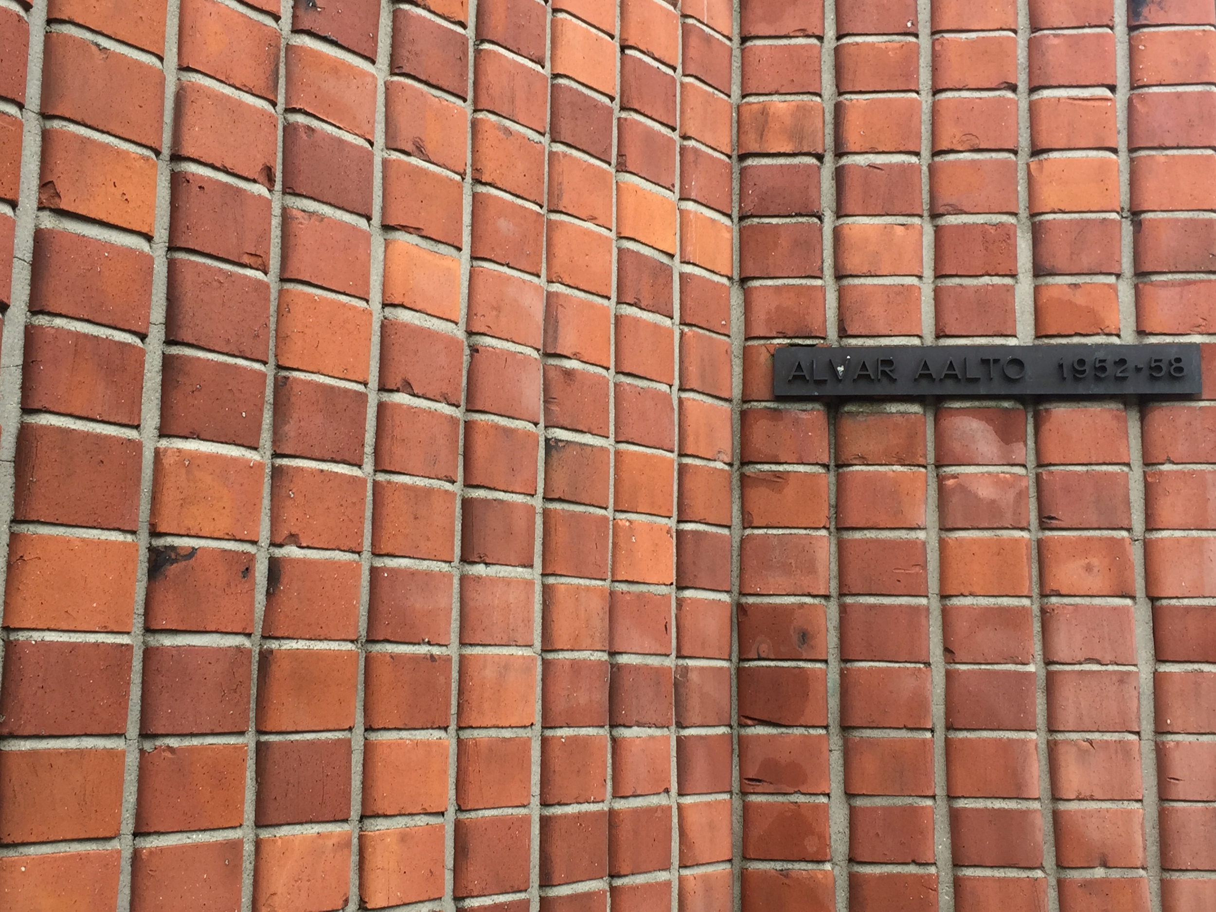 Brick detail / Hall of Culture / 12 July 2015