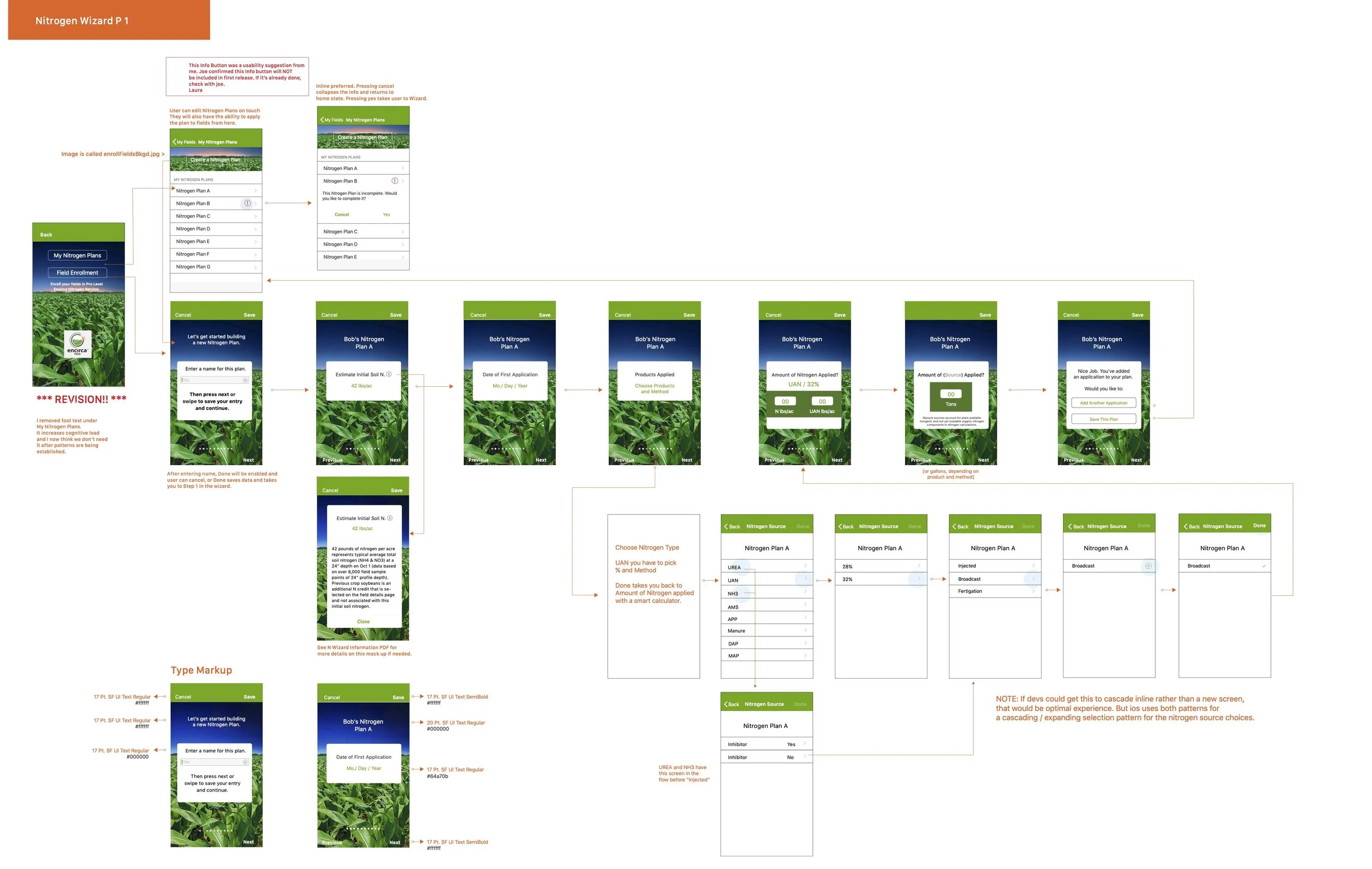 Nitrogen Mobile Stepper Wireframe