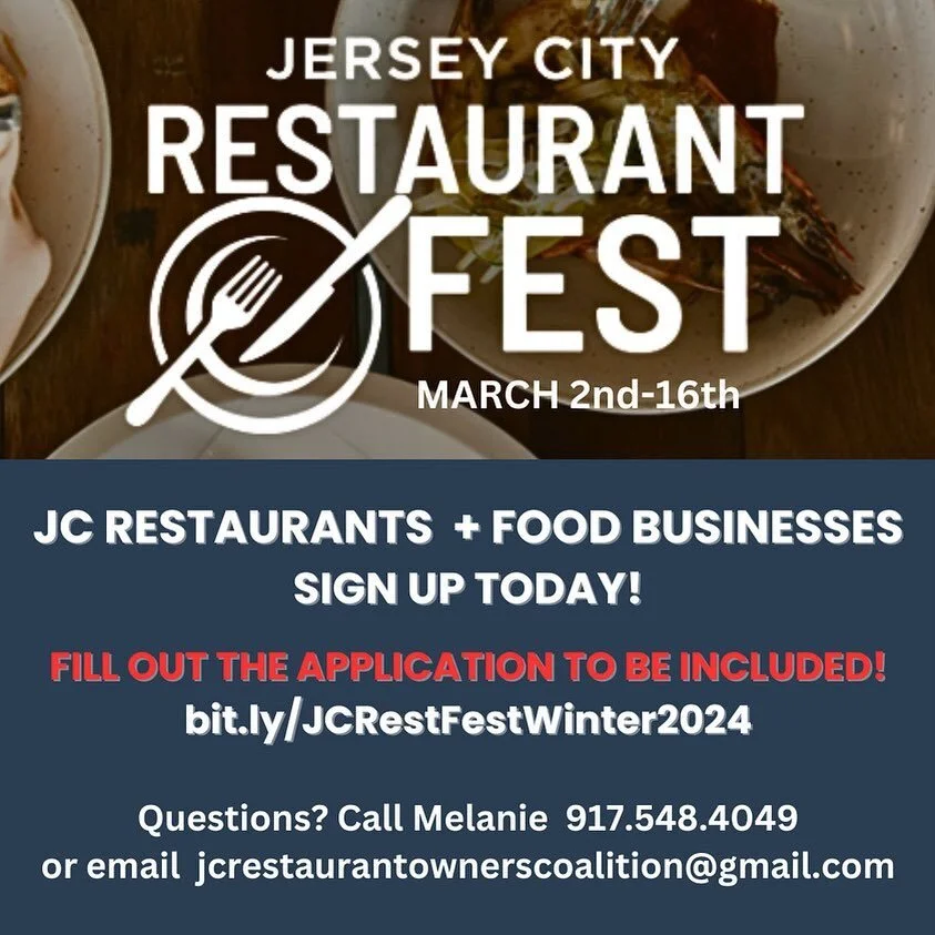 🍽️✨ Dive into a culinary adventure of Jersey City Restaurant Fest! 🎉 From March 2nd - 16th, indulge in mouthwatering delights from the city&rsquo;s finest eateries. 🌟 Don&rsquo;t miss out! Sign up now via the link in our bio and treat your taste b