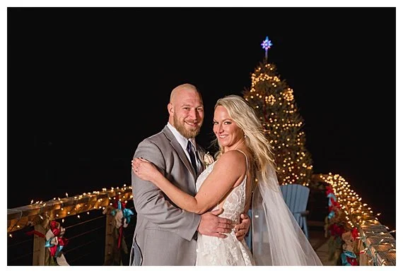 Chris &amp; Carrie are Married | Lighthouse Cove DE Wedding Photographer, Dana Marie Photography