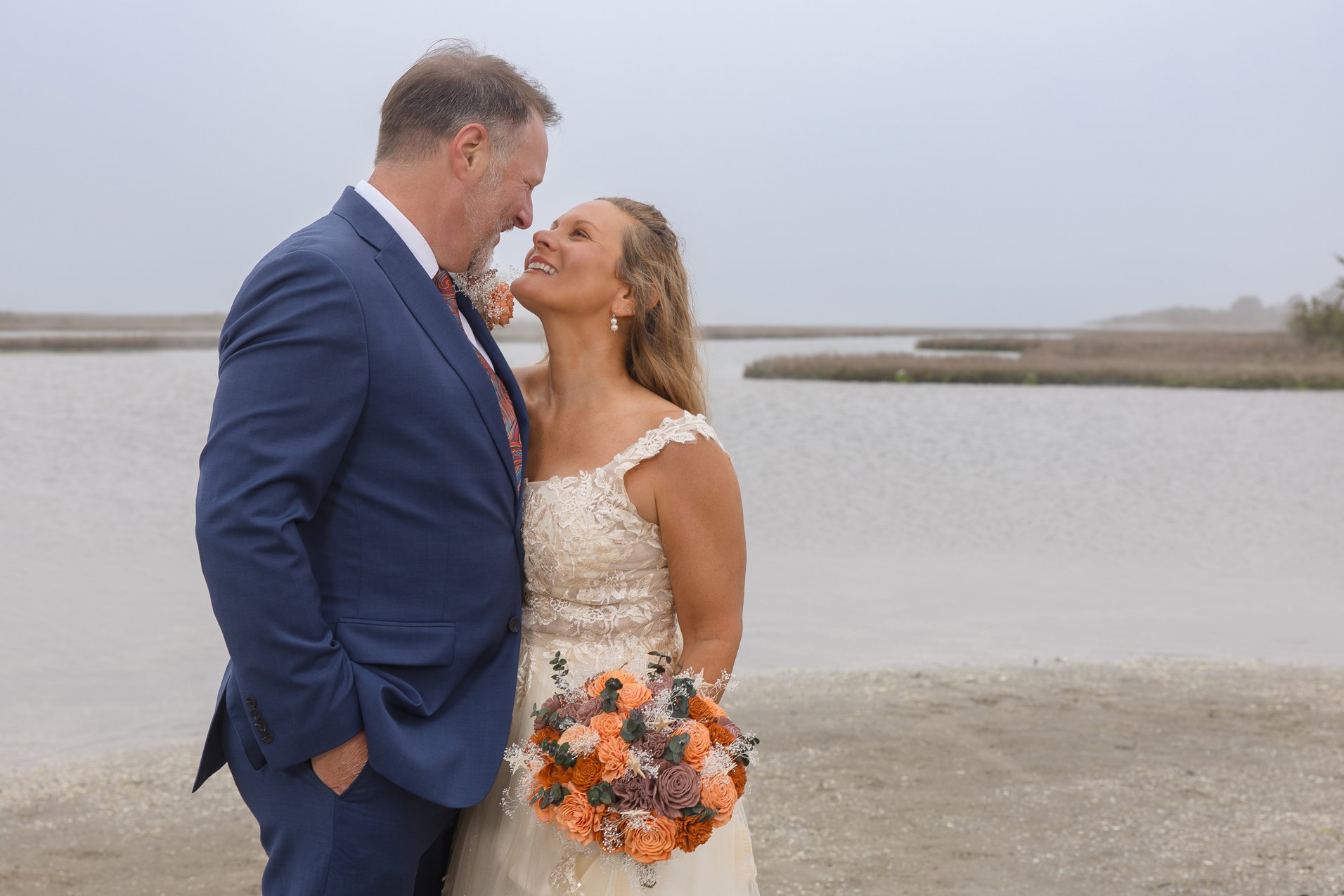 Tom &amp; Christine are Married | Assateague Island Beach Wedding Photographer, Dana Marie Photography