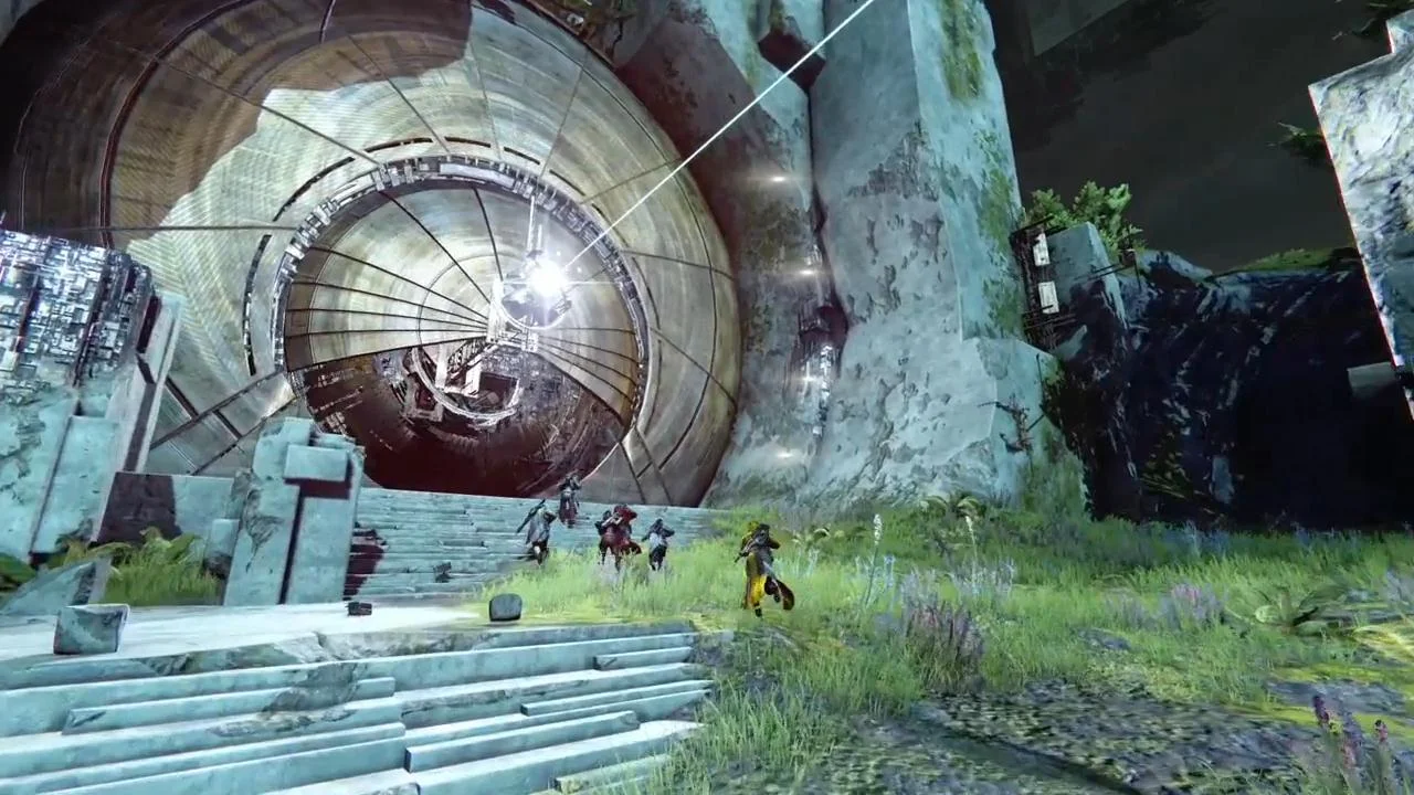 Just to get through this part of Vault of Glass the team of 6 needs to break into 3 teams of 2 and hold their own keeping switches activated while enemies are attacking them. And not easy enemies mind you, some of the hardest in the game.