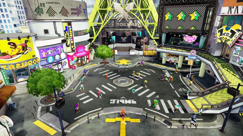 Splatoon normally...