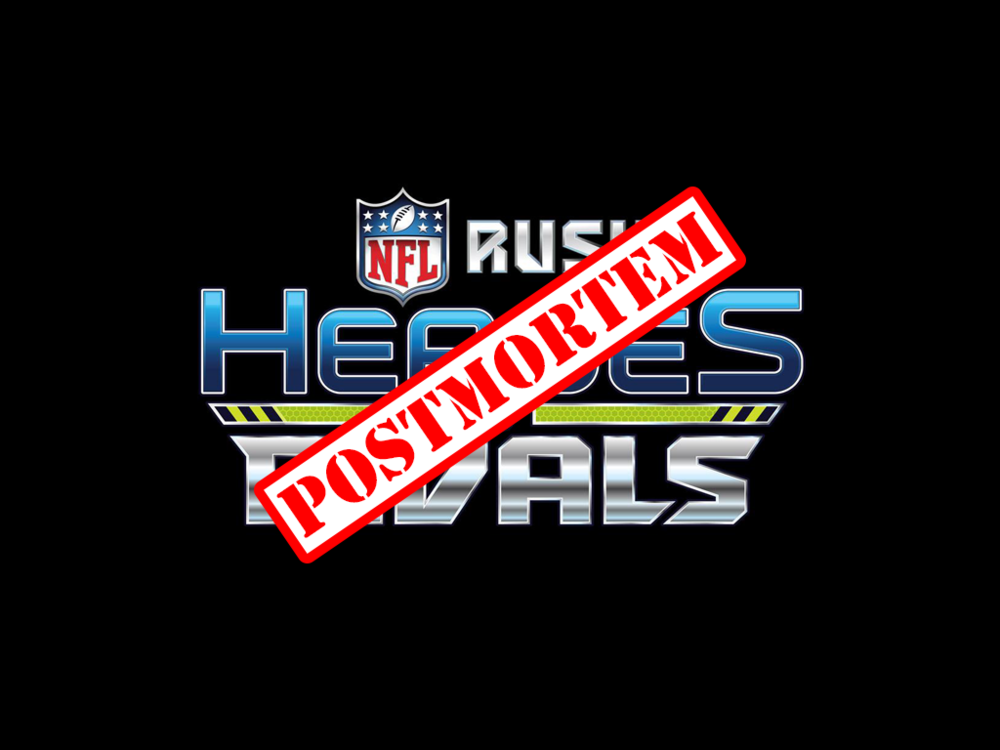 NFL RUSH Heroes &amp; Rivals Postmortem