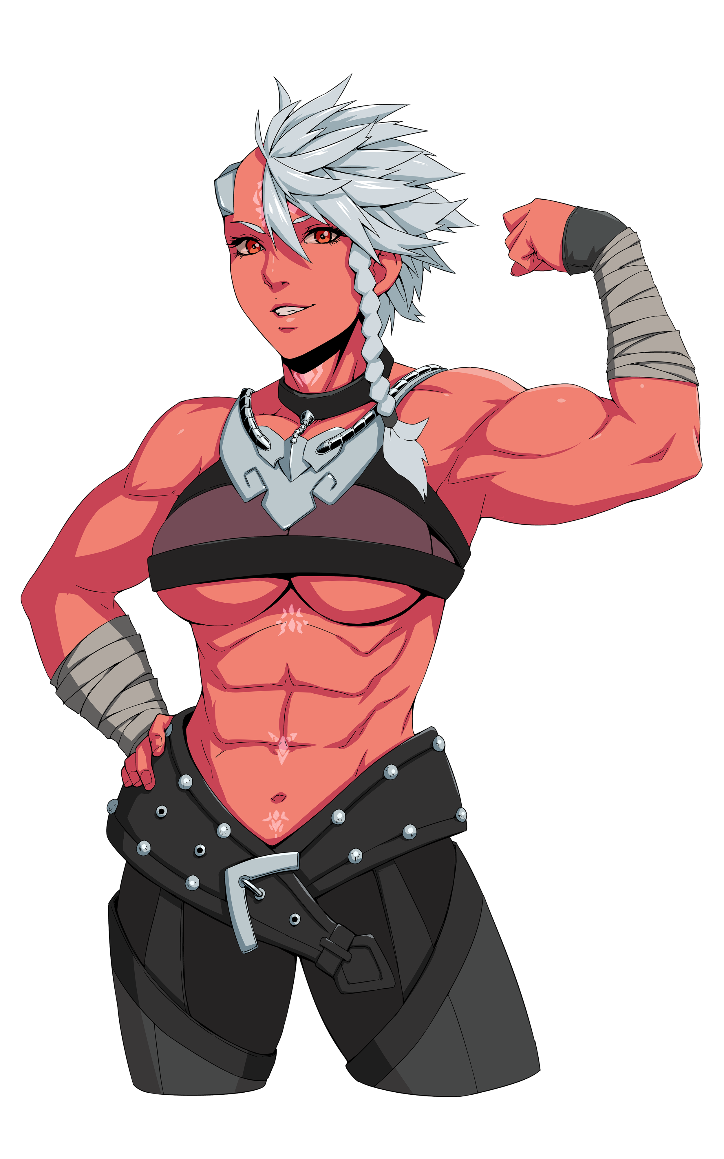 Aya's loyal bodyguard and best friend. She is the daughter of Dokura. Despite living in the palace she has a reputation as a thug and spends a lot of her free time dealing with low-lifes and delinquents. 