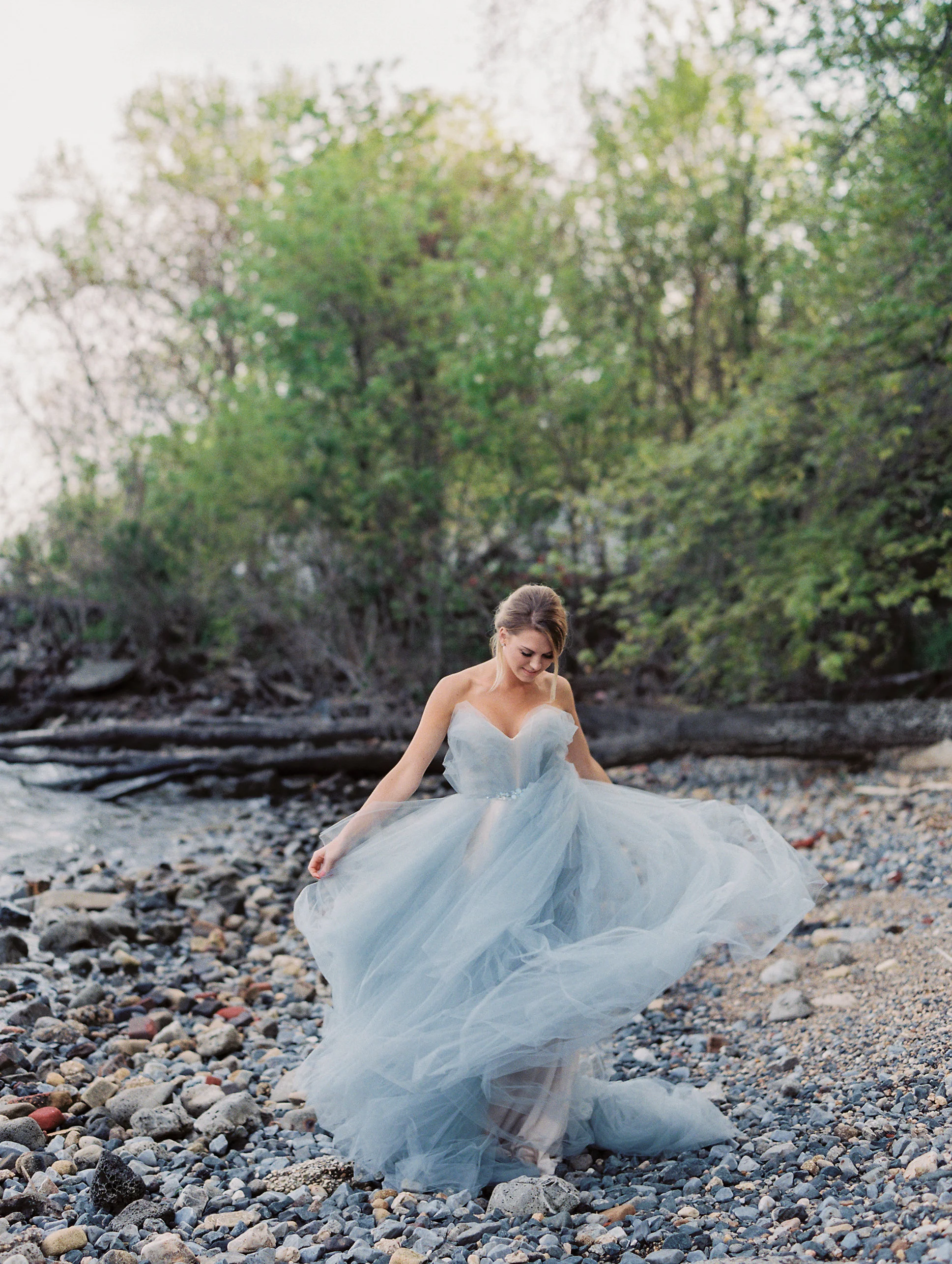 Image by CJK Visuals . The magic of tulle on film.
