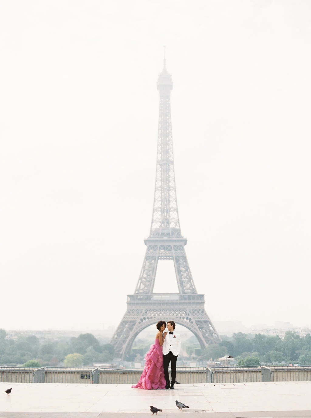 Trocadero Paris Elopement with pink Marchesa gown by East Made Event Company and Sophie Kaye Photography(86of121).jpg