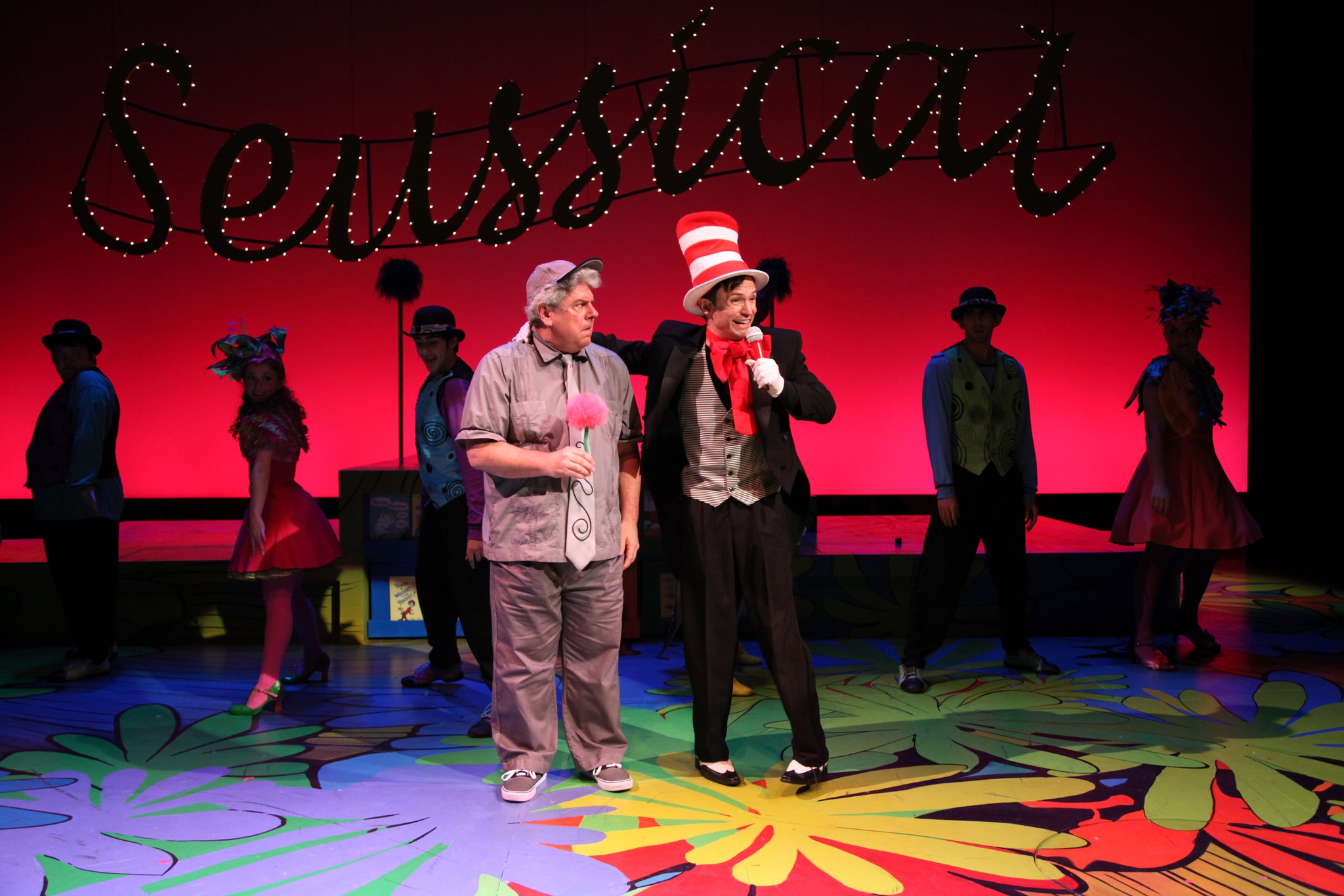  Steve Hayes and Bradford Scobie in  Suessical The Musical  