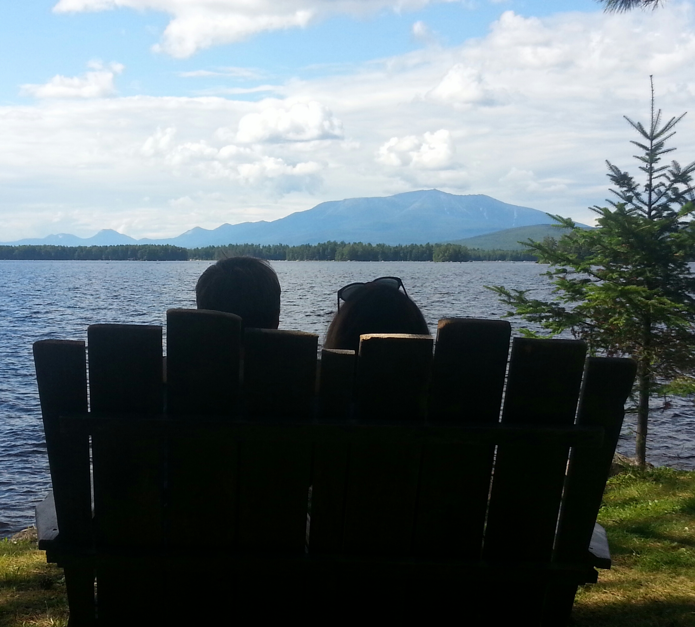 Petunia captured this pic of us.