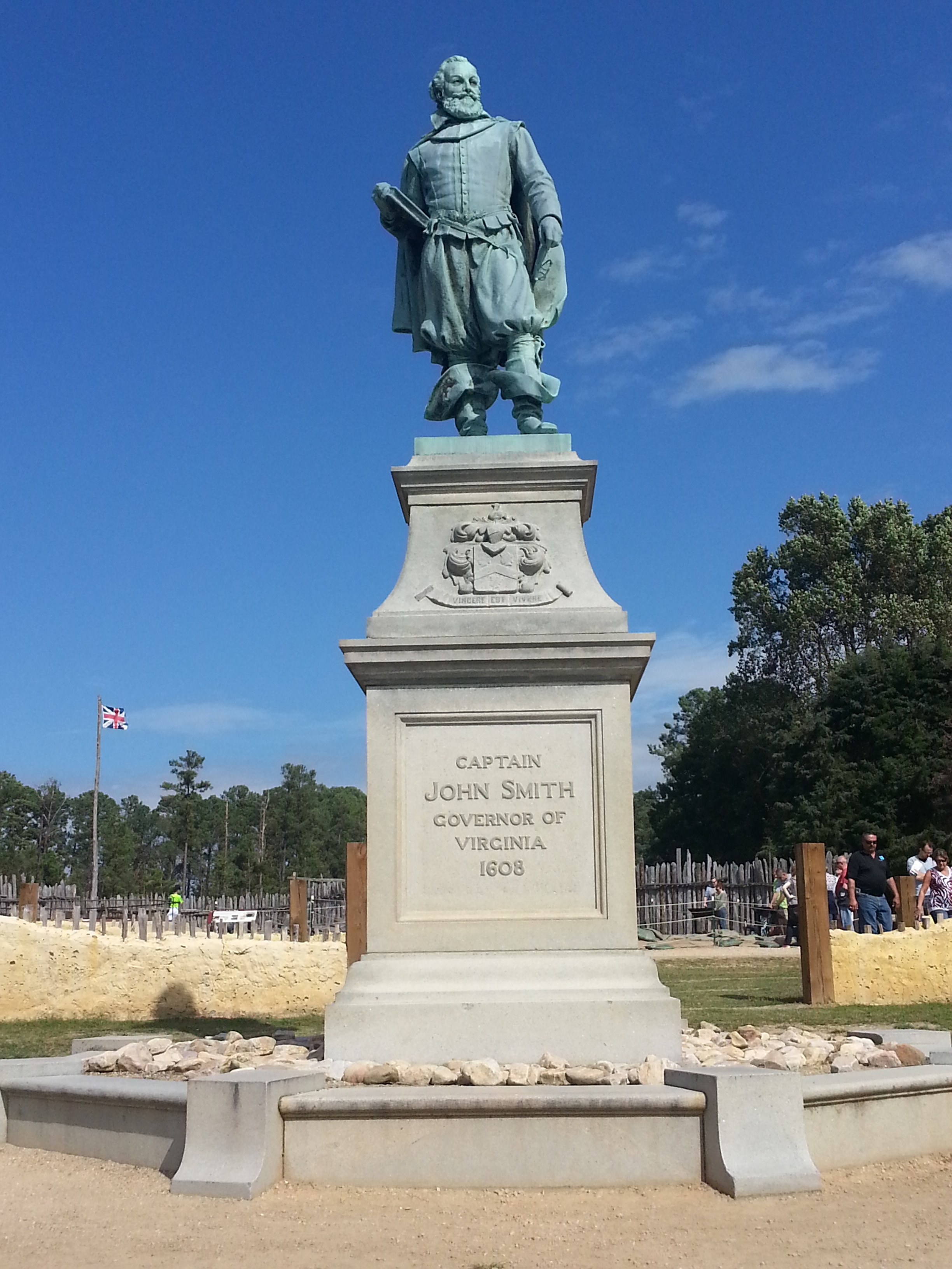 Of course, Captain John Smith also played a big role in Jamestown as well. He also was friends with Pocohontas, crediting her with saving his life twice. He also thought he was going to die once, but said precious oils saved him. Amazing!