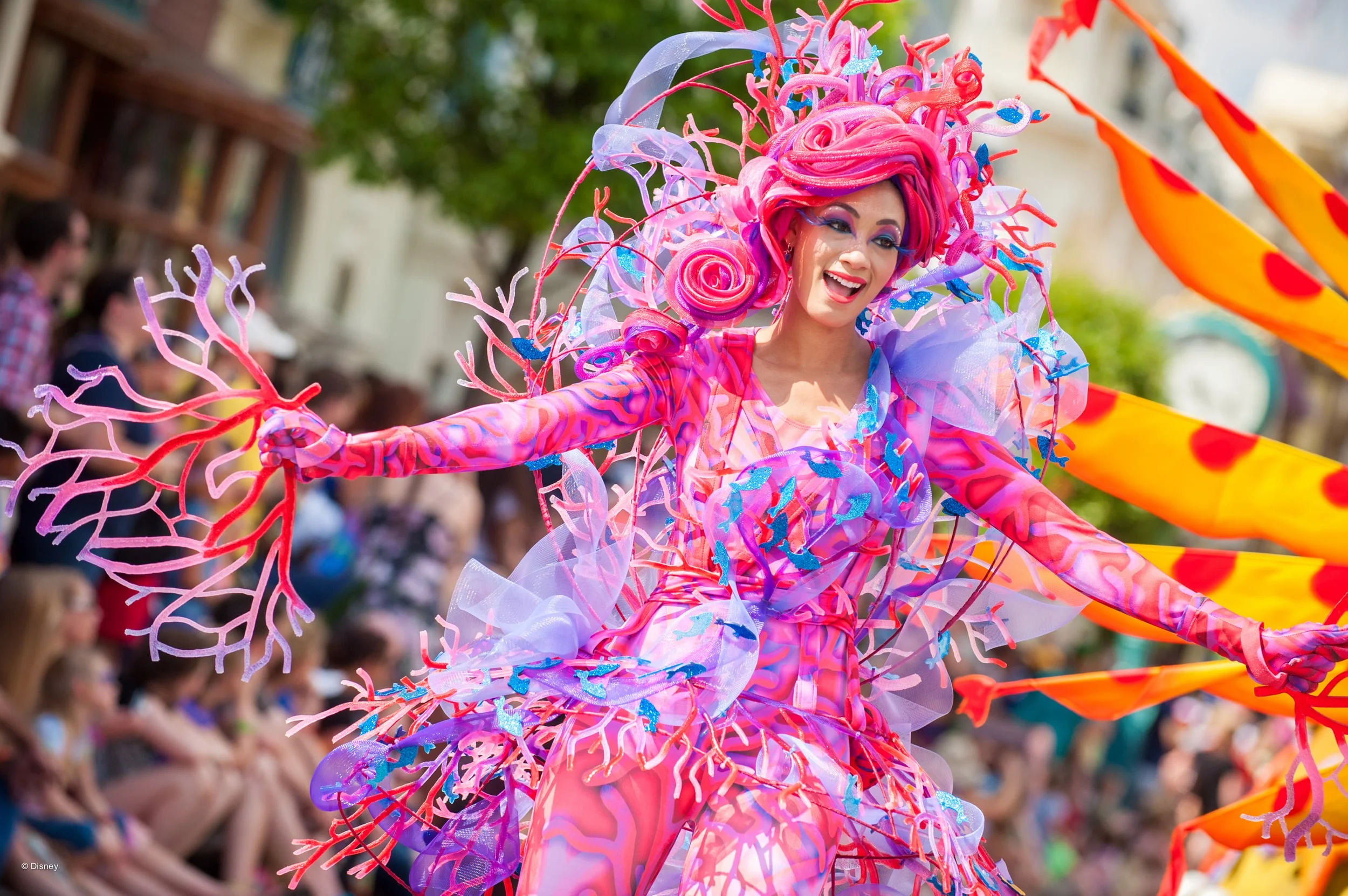 Here is a picture from Disney of one of the sea creatures that accompanies Ariel.