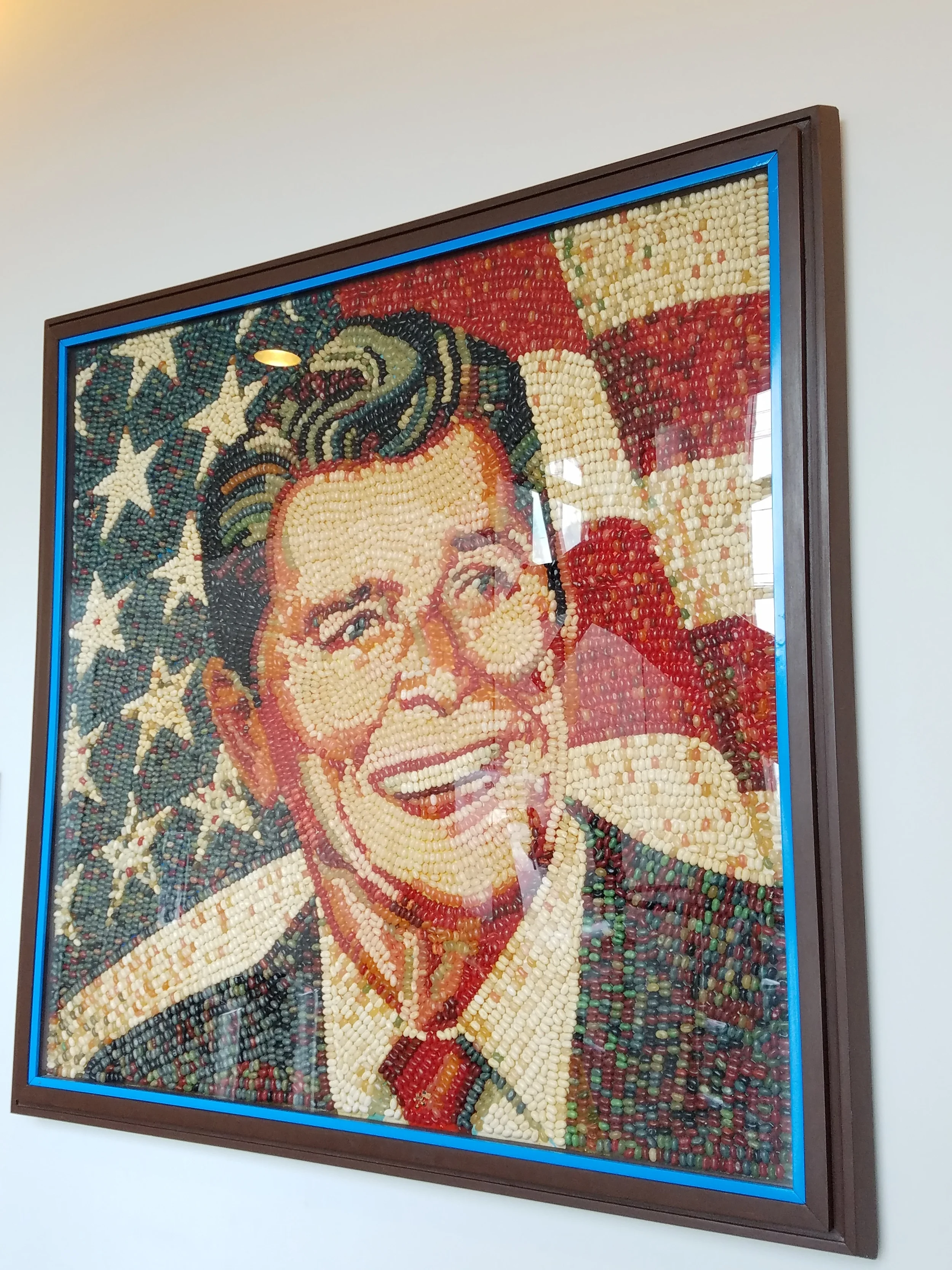 Made of jellybeans, of course.