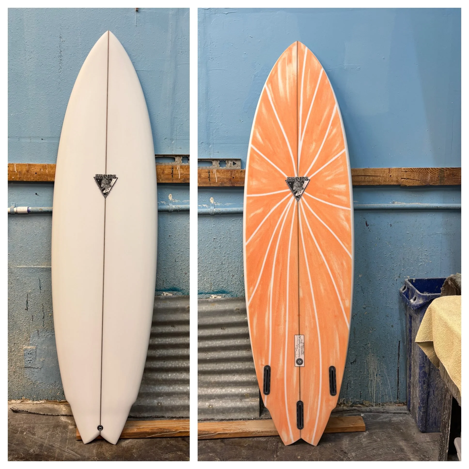:: Spark&bull;Plug XL :: 6&rsquo;7&rdquo; x  21 1/4&rdquo;  x  2 3/4&rdquo; :: fine foil of 40.9L :: Twin/Trailer fin set up :: ☀️ ::