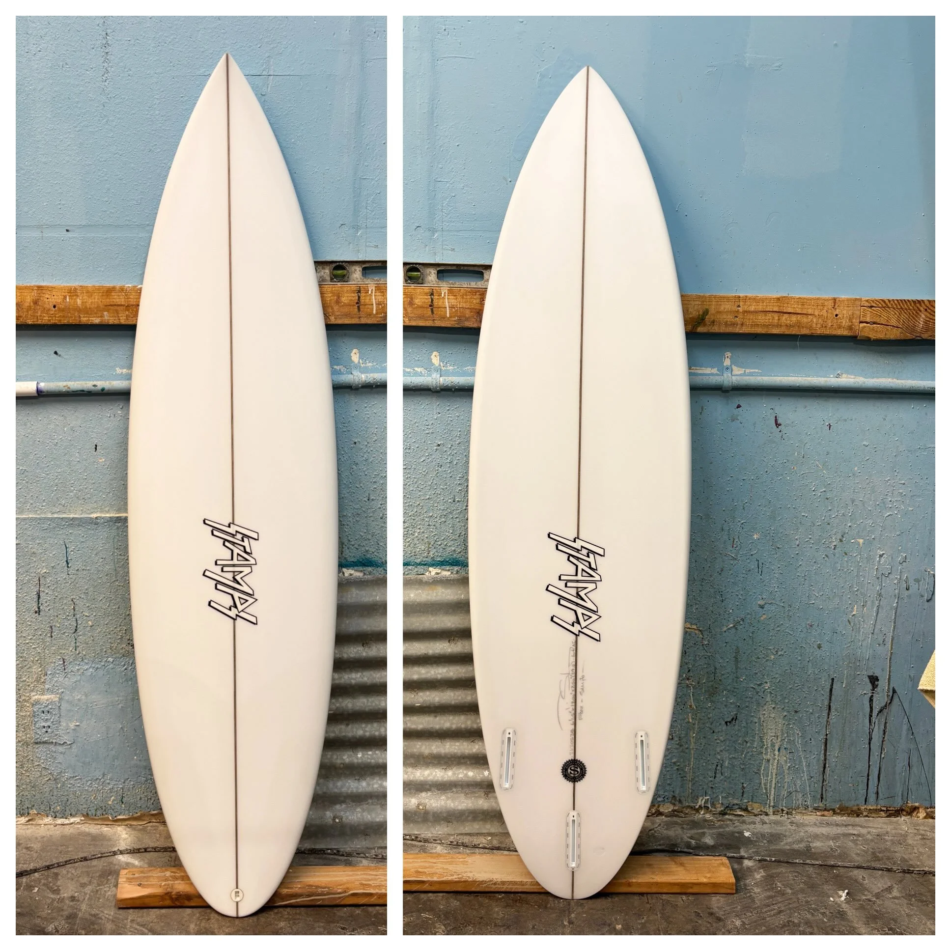 :: nothing fishy this friday to see here&hellip; :: 6&rsquo;1.5&rdquo; x 19&rdquo; x 2.50&rdquo; at a very fine foiled 29.8 L :: a meshing of what&rsquo;s going on, with what was going on&hellip; :: 🔪🥿 ::