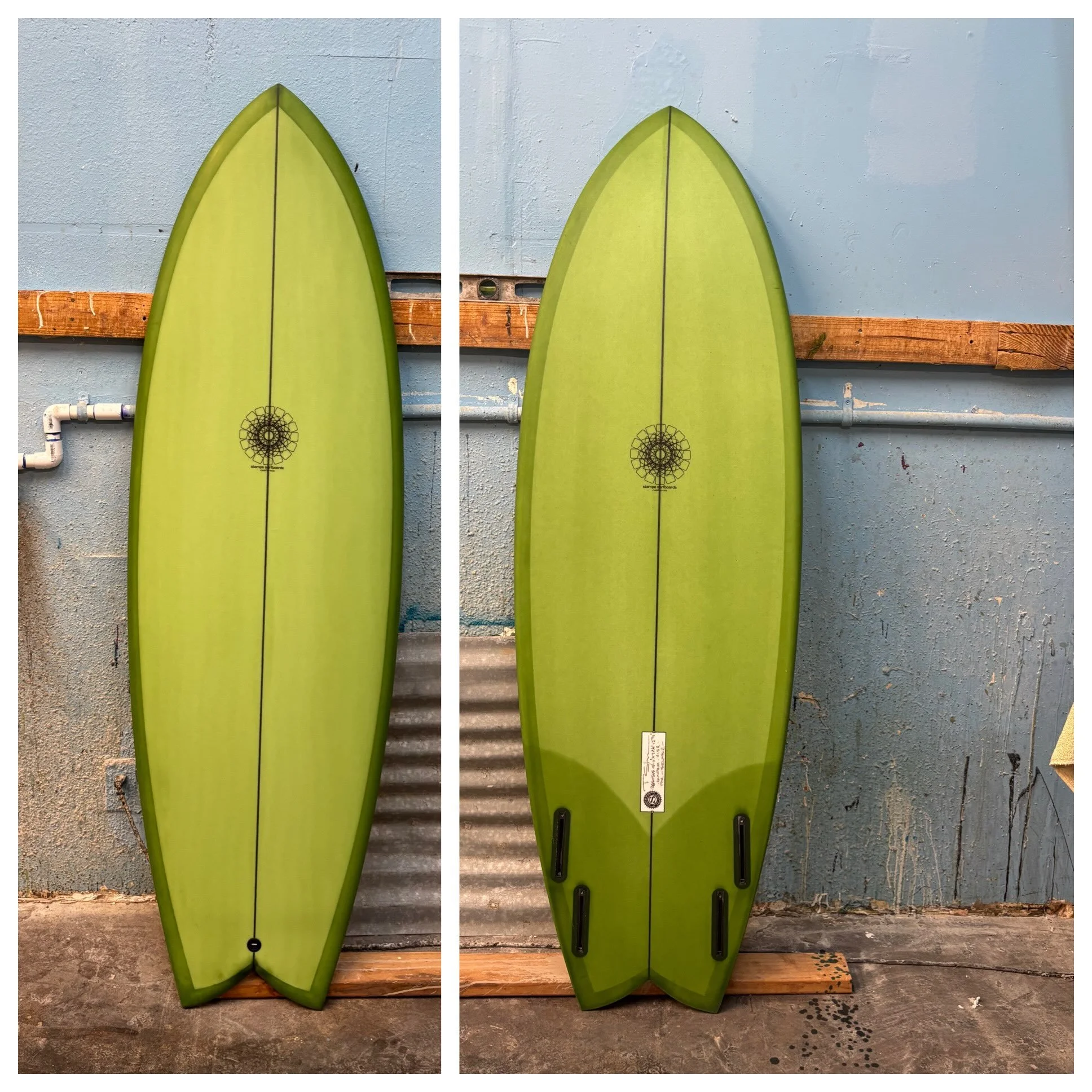 :: how could i have missed fishy friday ? :: Quantum Quad :: 5&rsquo;10&rdquo; x 21 3/4&rdquo; x 2 7/8&rdquo; :: finely foiled 41.5 L :: enjoy ::