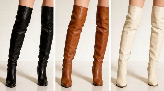 BOTAS LARGAS DE PIEL MUJER